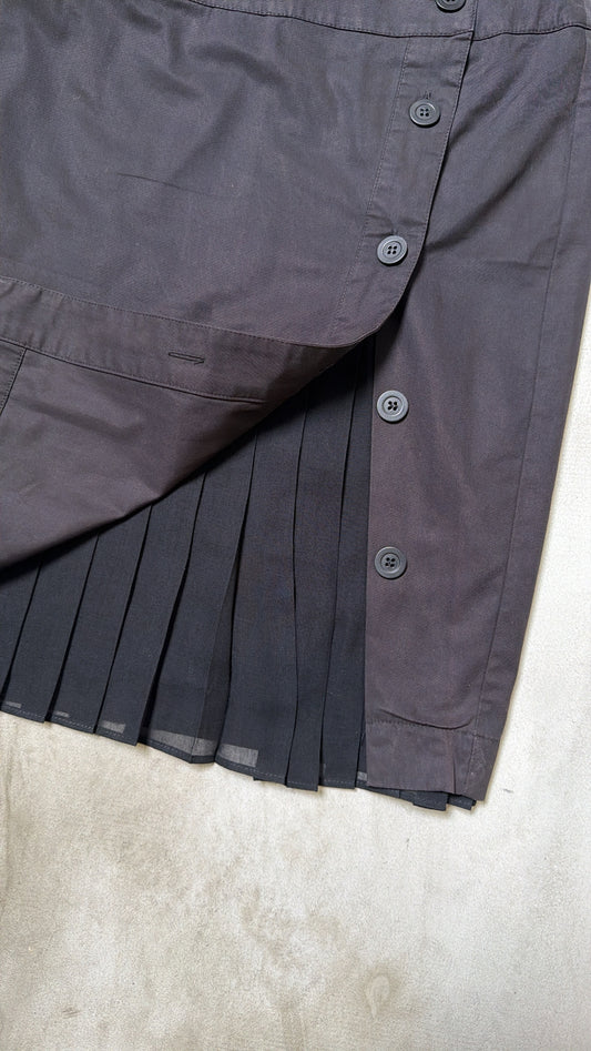 SPORTMAX Button-Detail Midi Skirt
