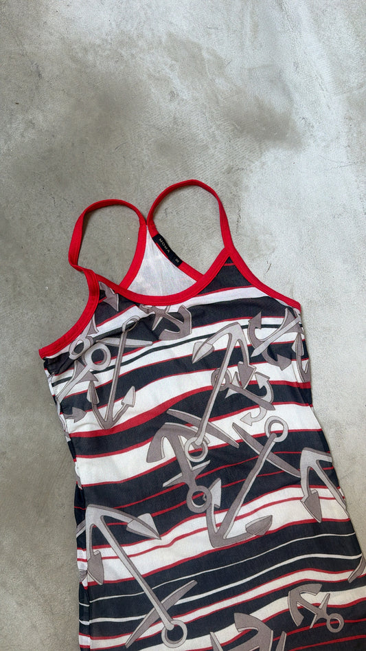 Anchor Print Tank Top
