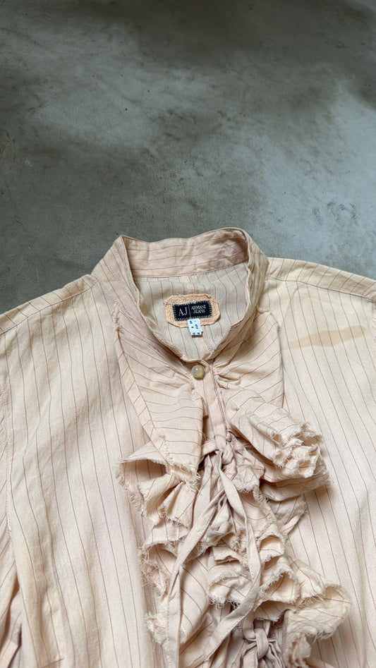 Armani Jeans Pinstripe Blouse