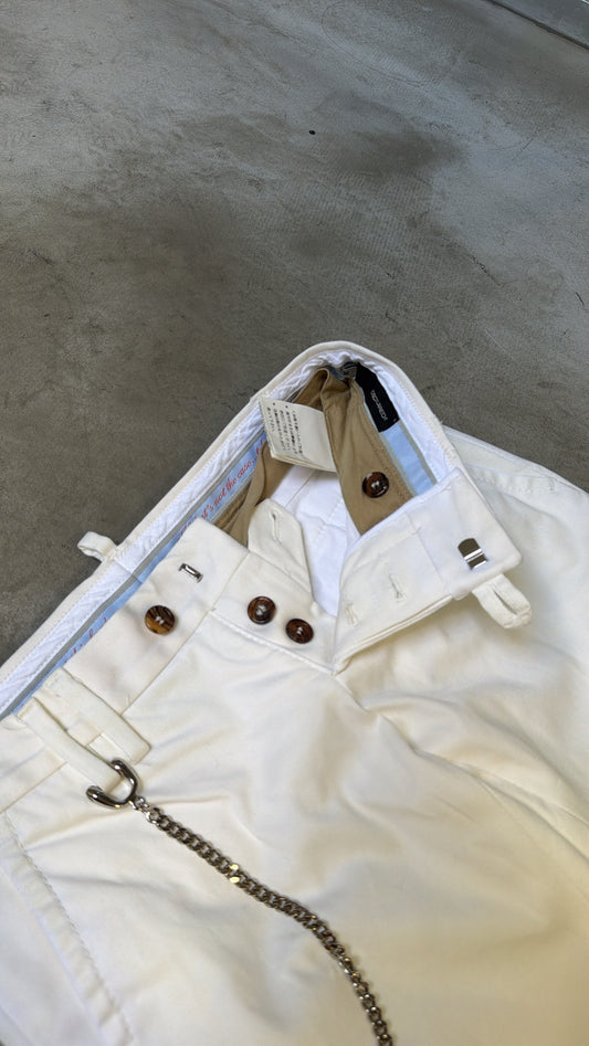 DSQUARED2 White Capri Pants