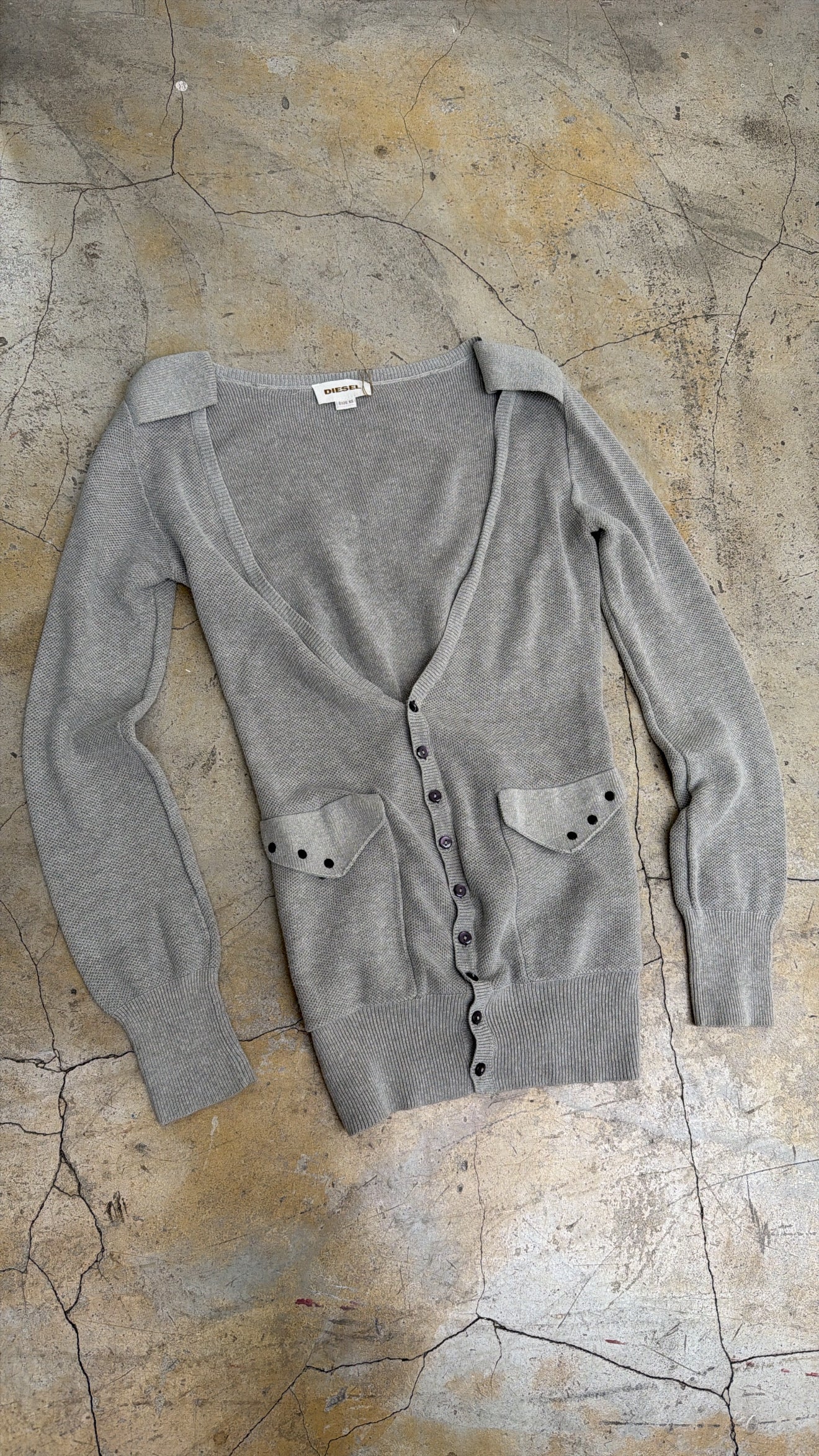 Diesel Grey Cardigan