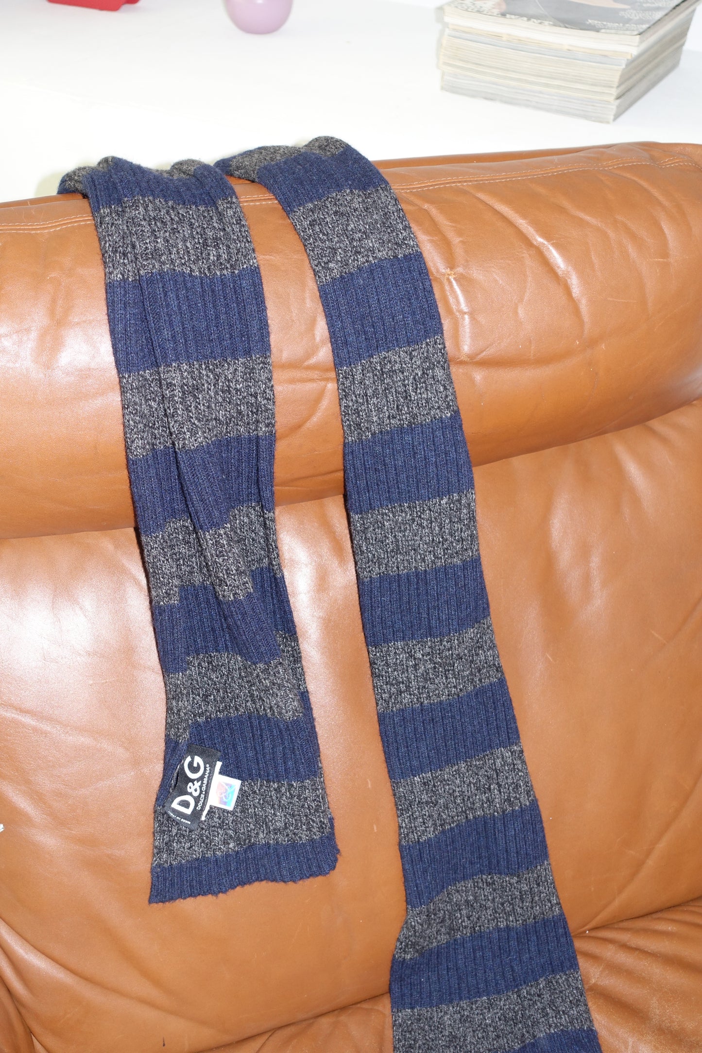 Dolce & Gabbana striped scarf