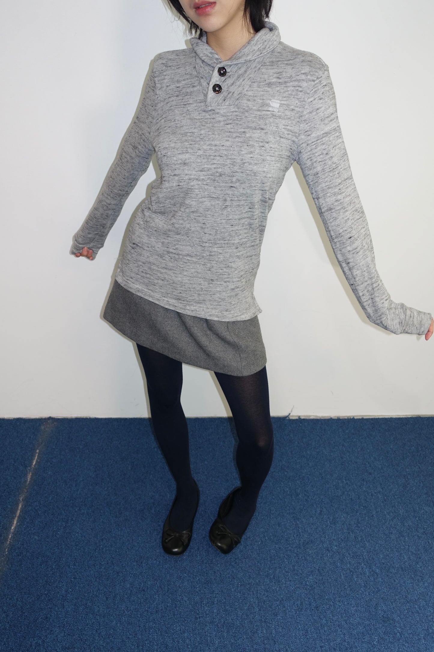G-STAR RAW grey top