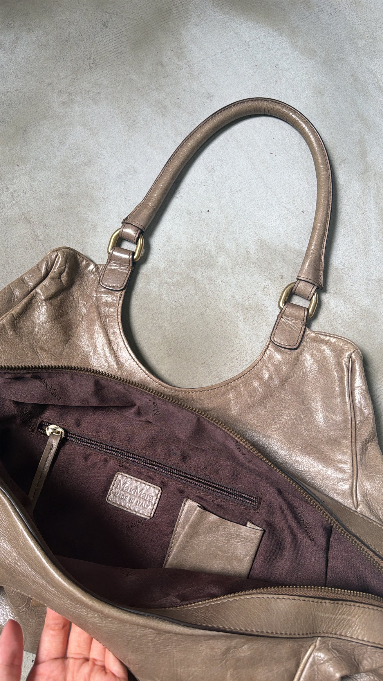 Max Mara Leather Bag