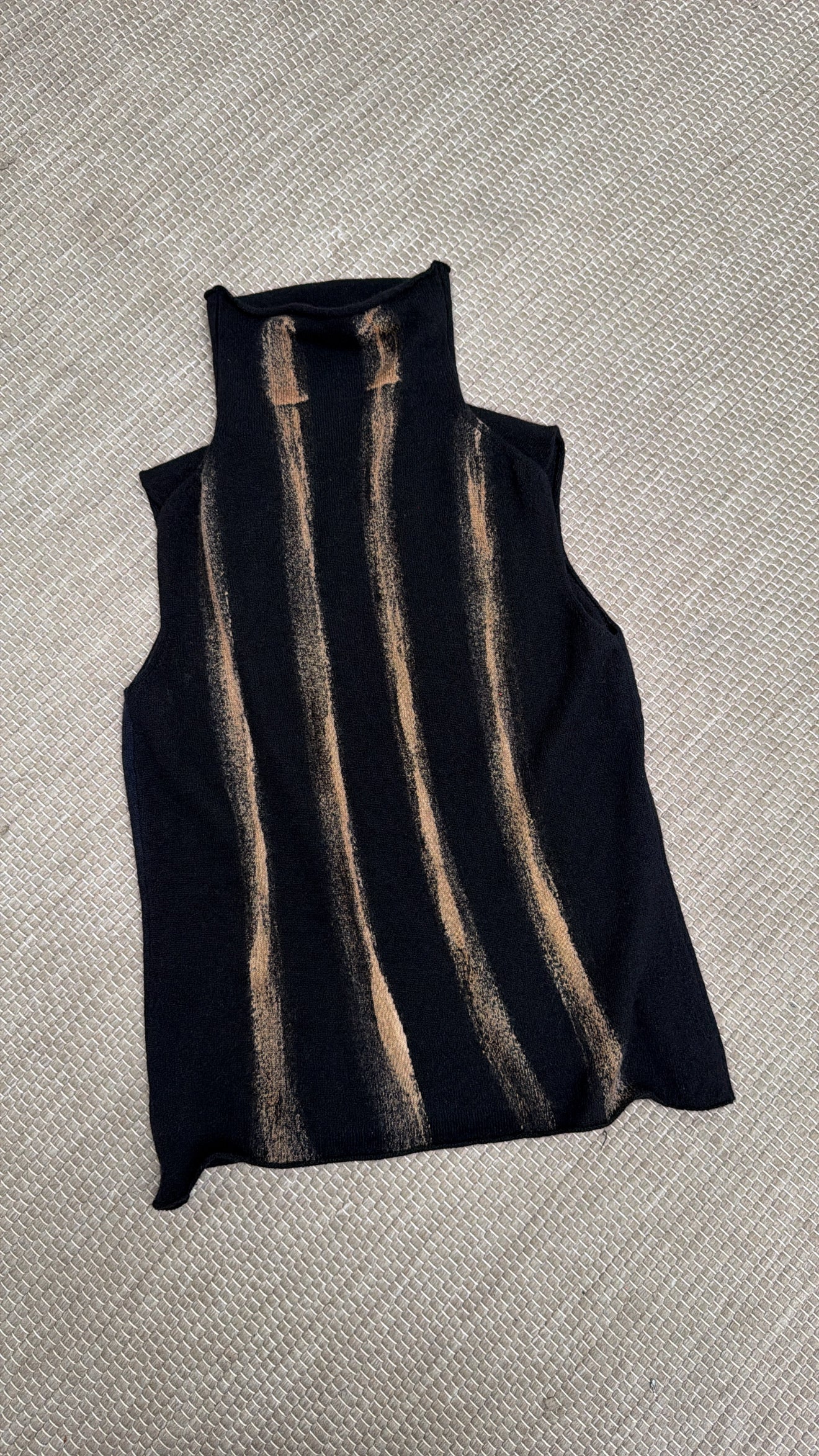 Italian-made cashmere sweater vest