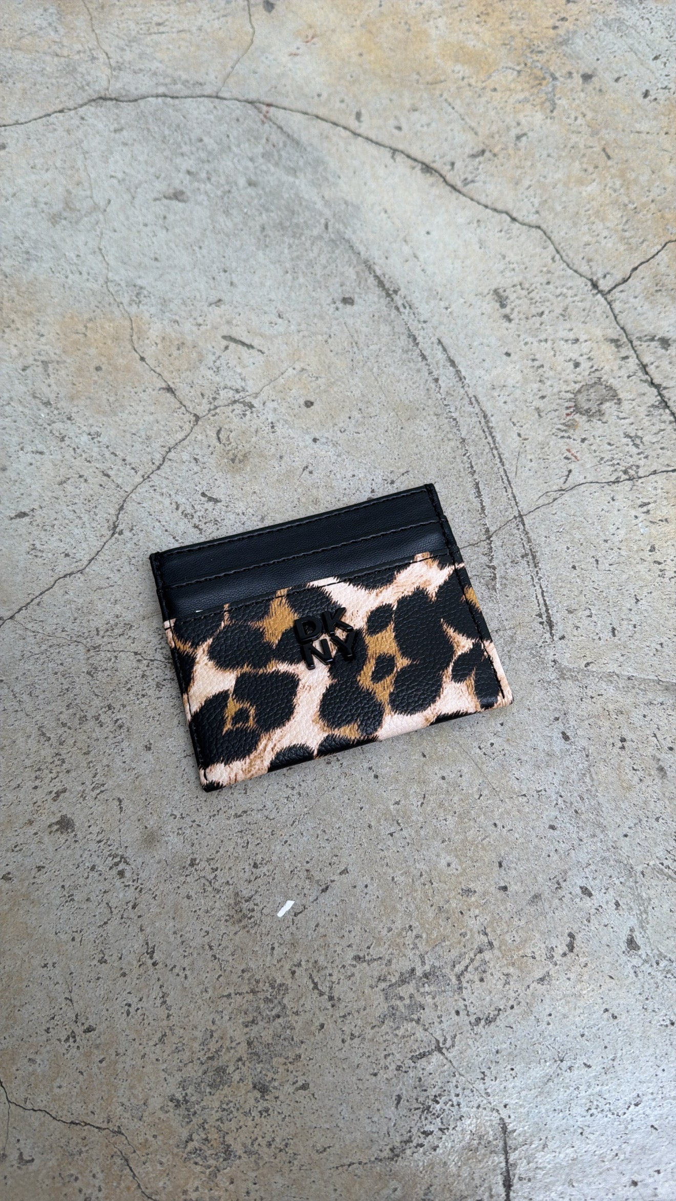 DKNY Leopard Print Card Holder 豹紋卡夾