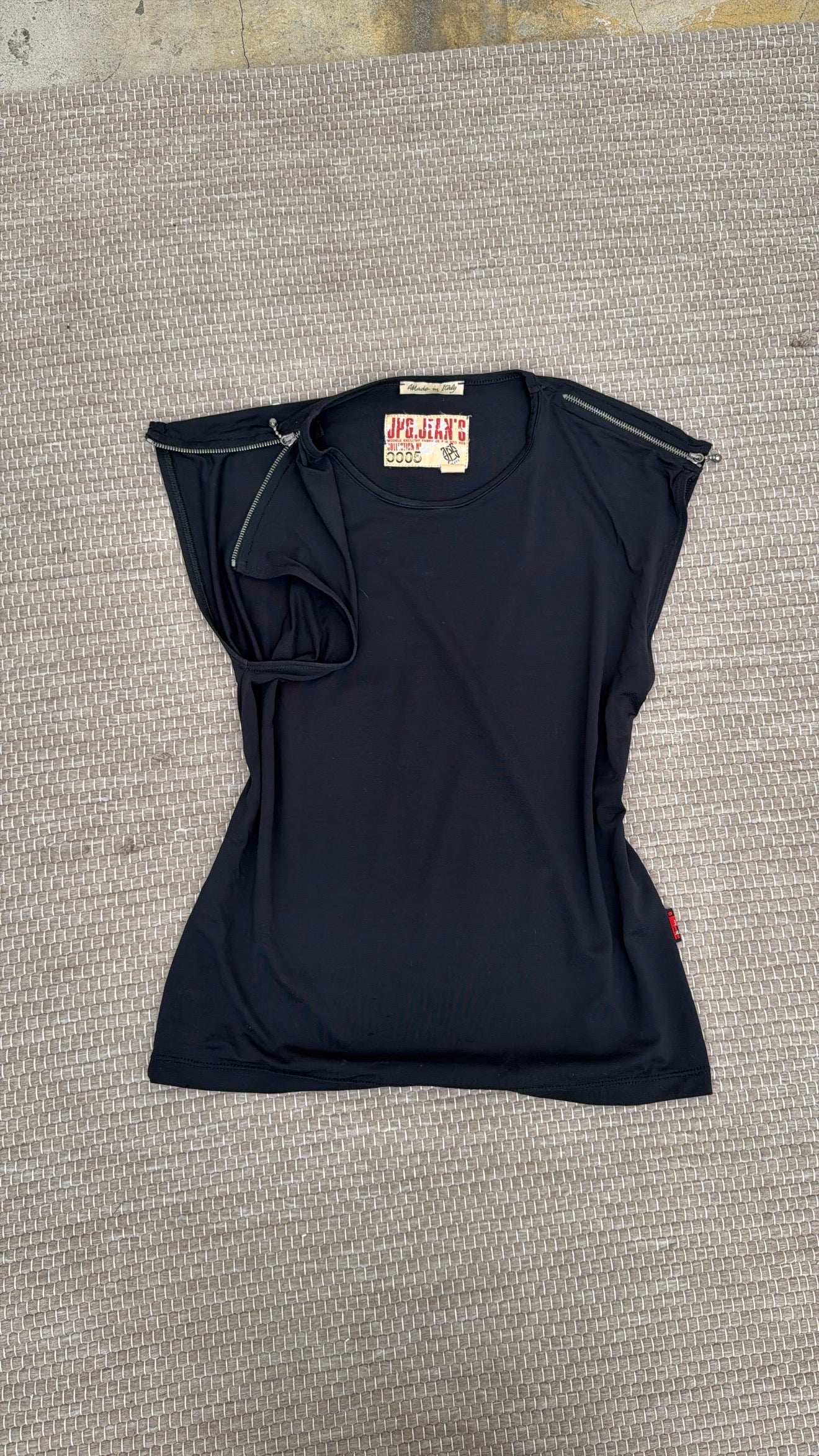 JPG Zip-Shoulder Top