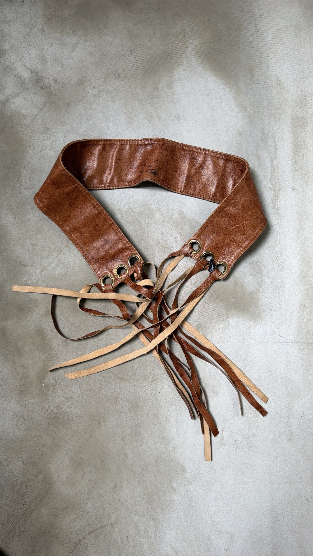 Brown Leather Belt