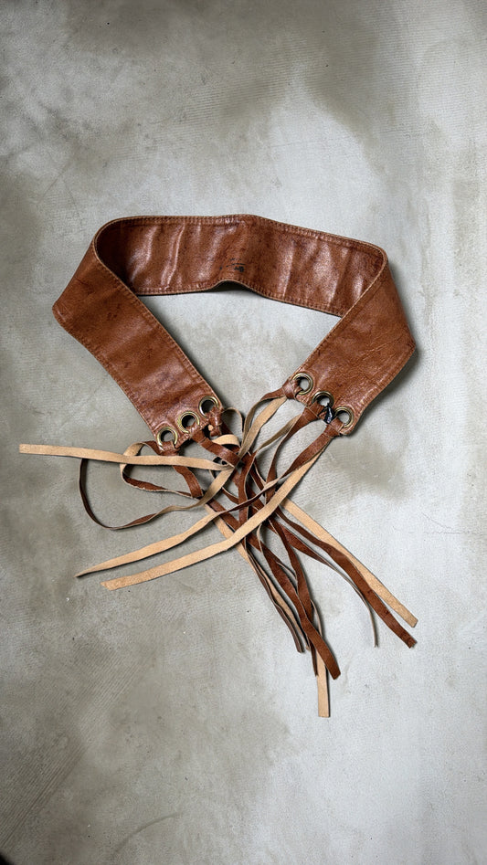 Brown Leather Belt