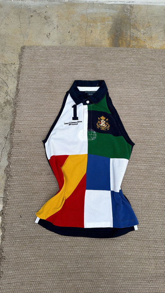 "1"  Ralph Lauren Color-block sleeveless top