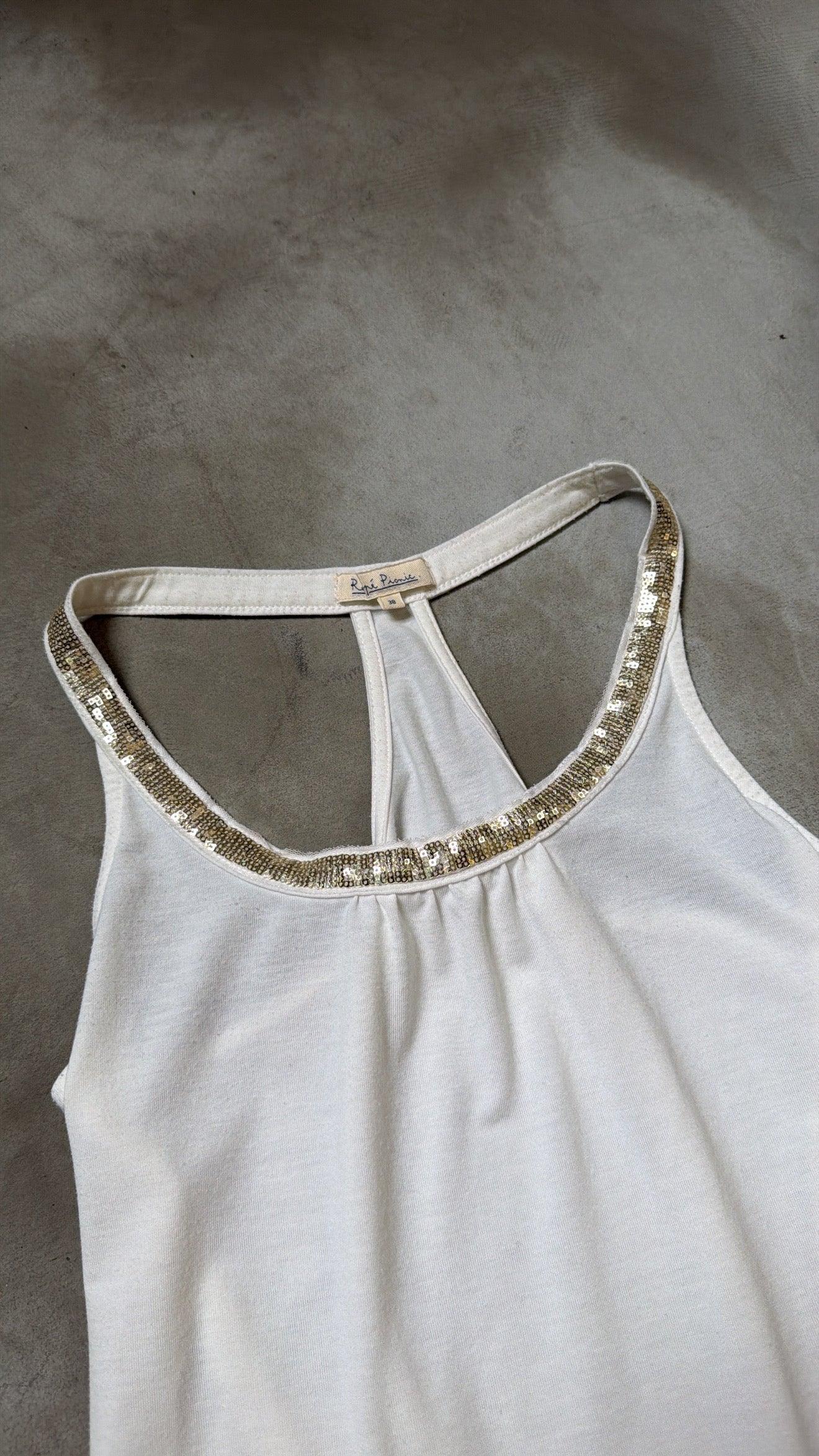 Gold Sequin Top