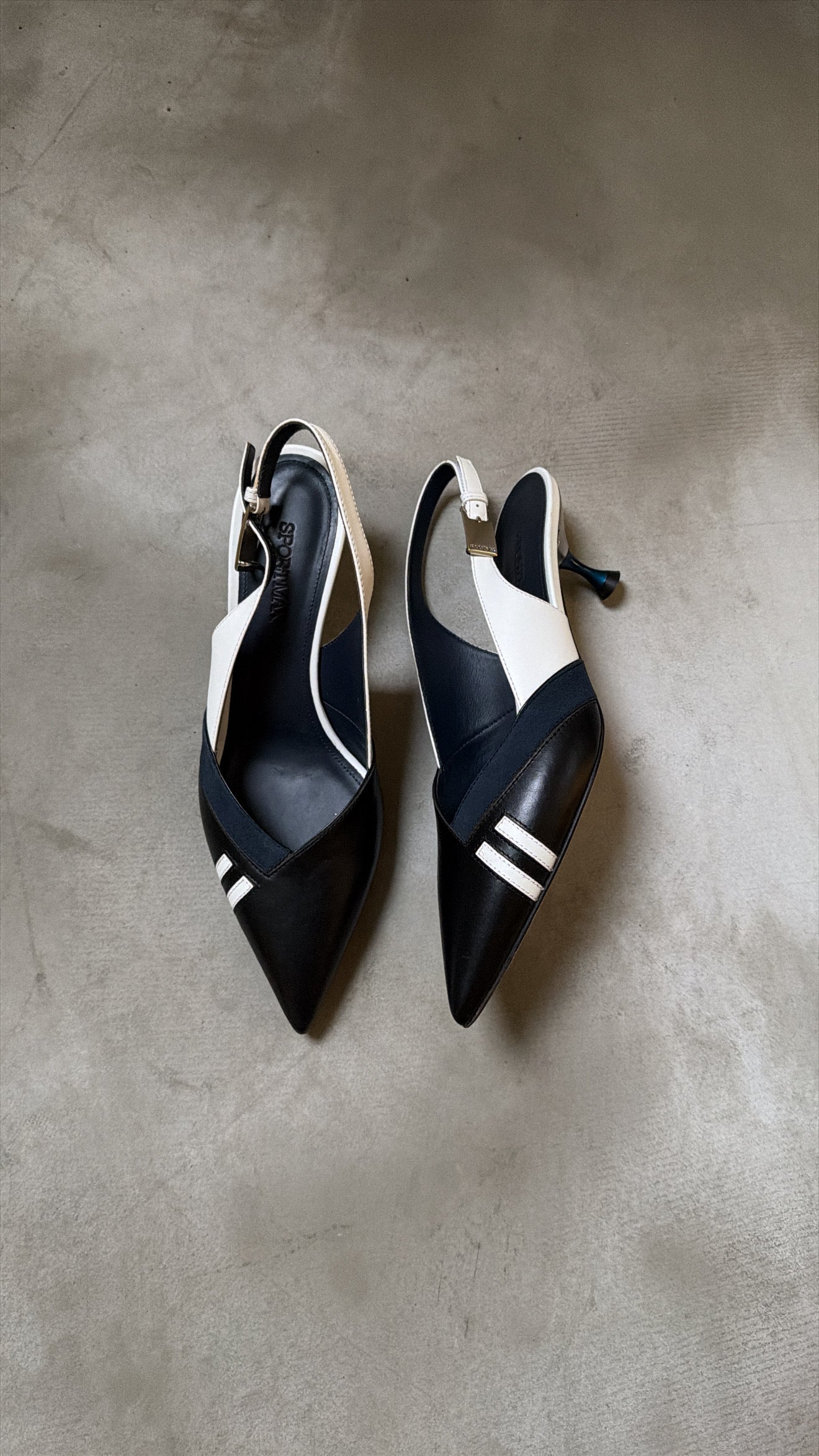 SPORTMAX Two-tone Pumps