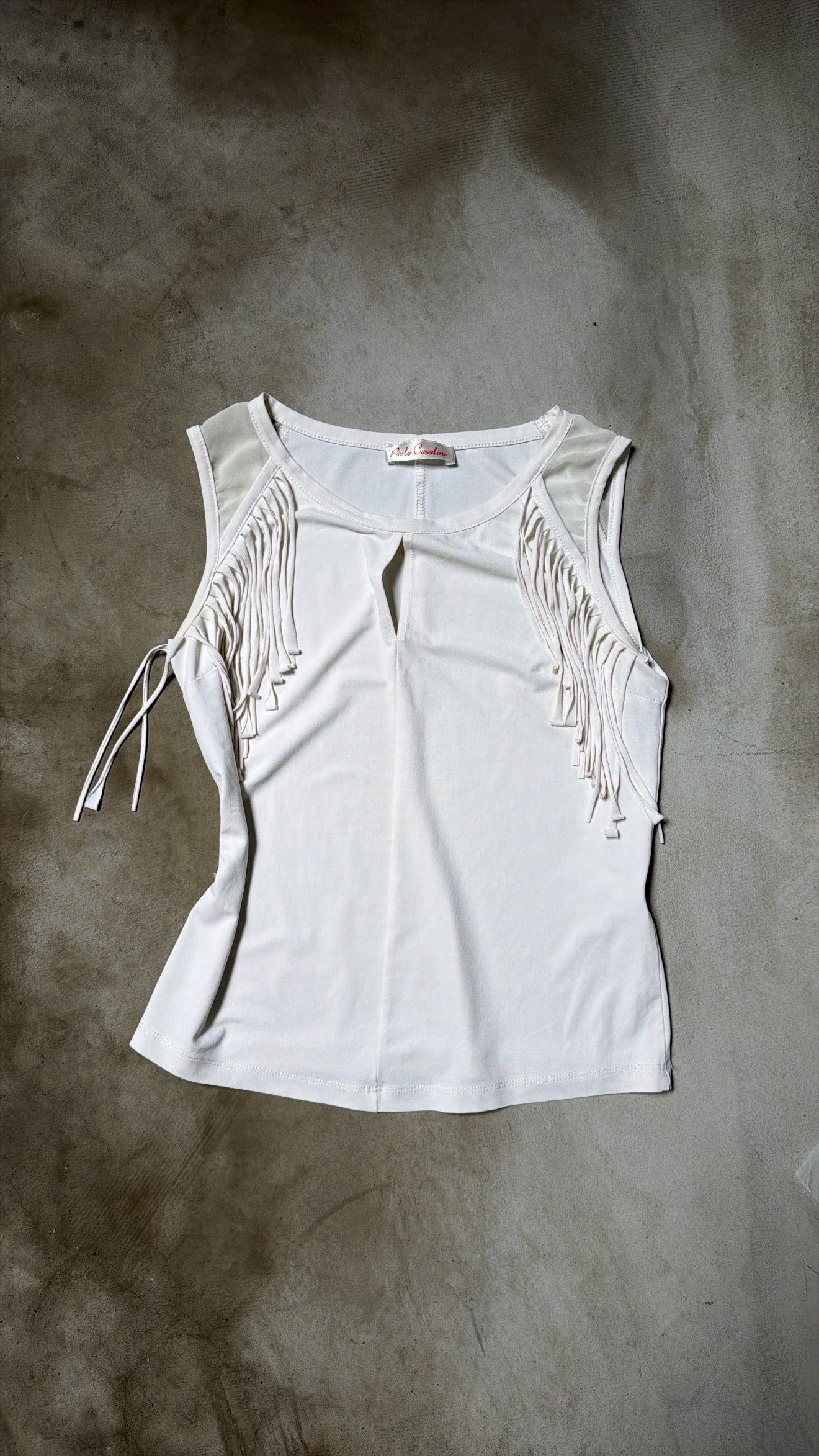 Paolo Casalini White Tank Top