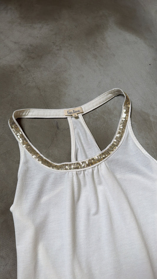 Gold Sequin Top