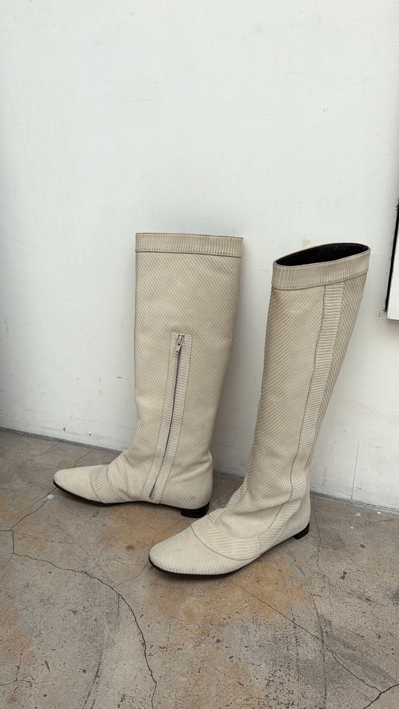 Bruno Frisoni White Boots