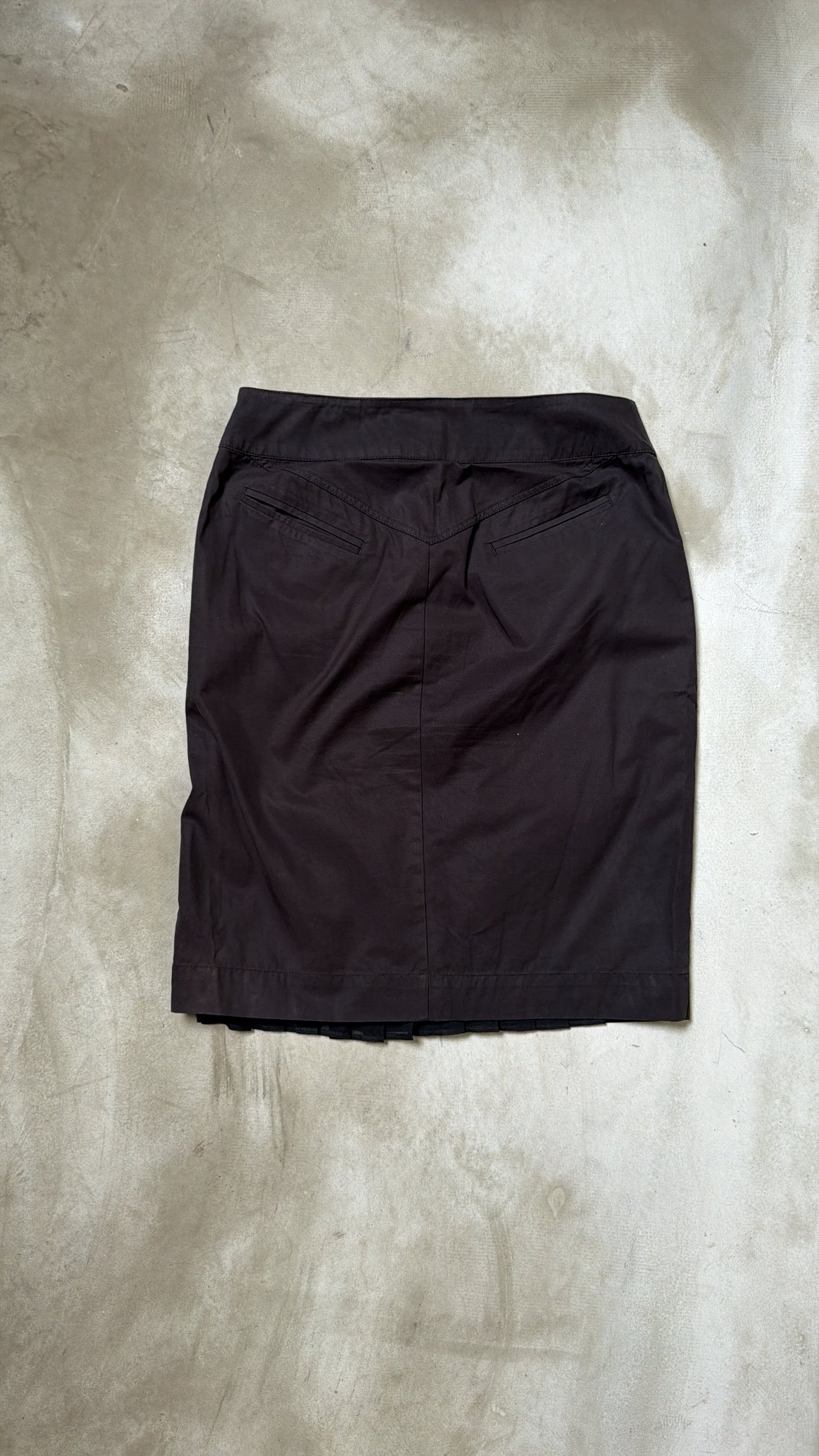 SPORTMAX Button-Detail Midi Skirt