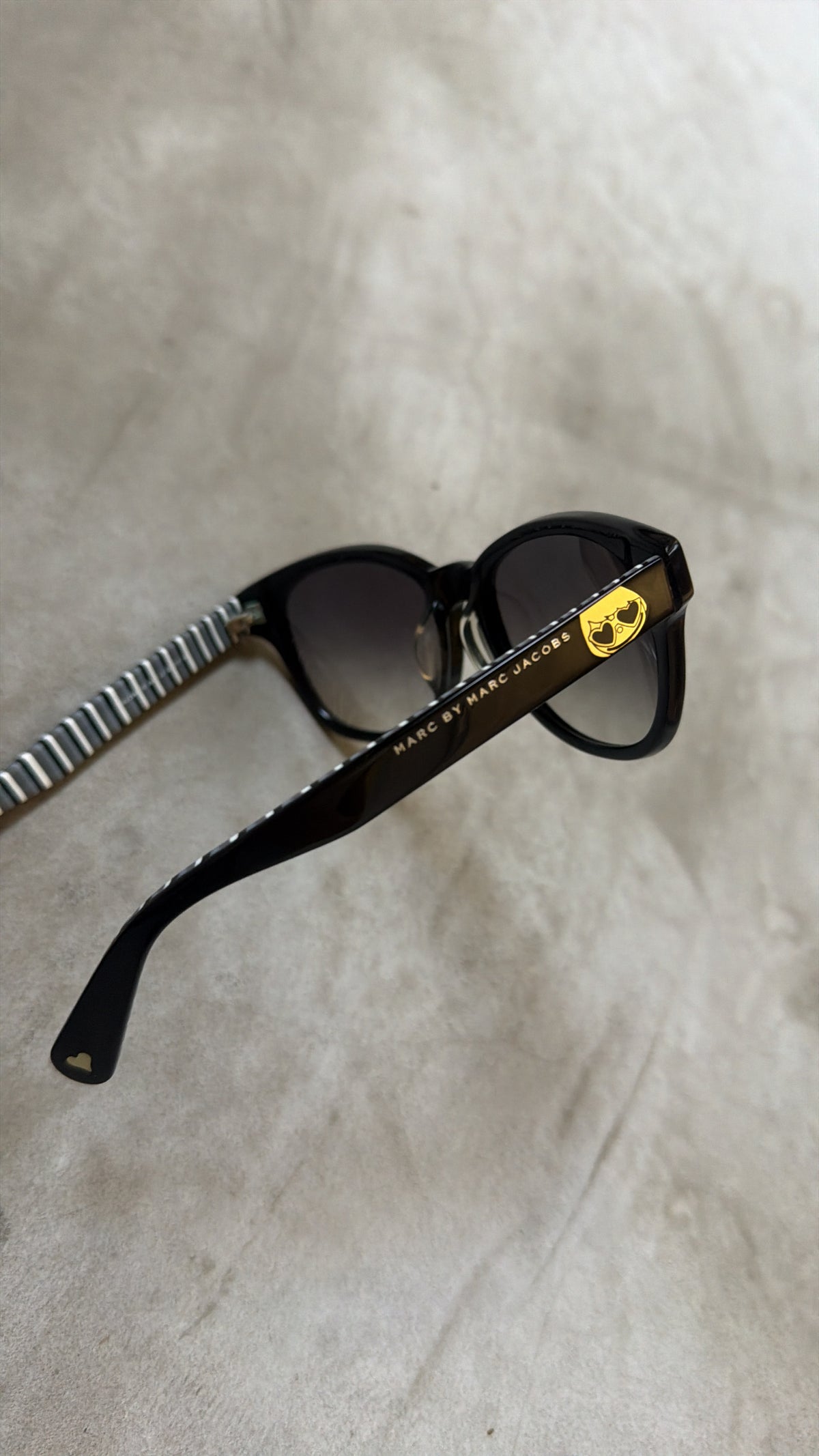 Marc Jacobs Striped Sunglasses