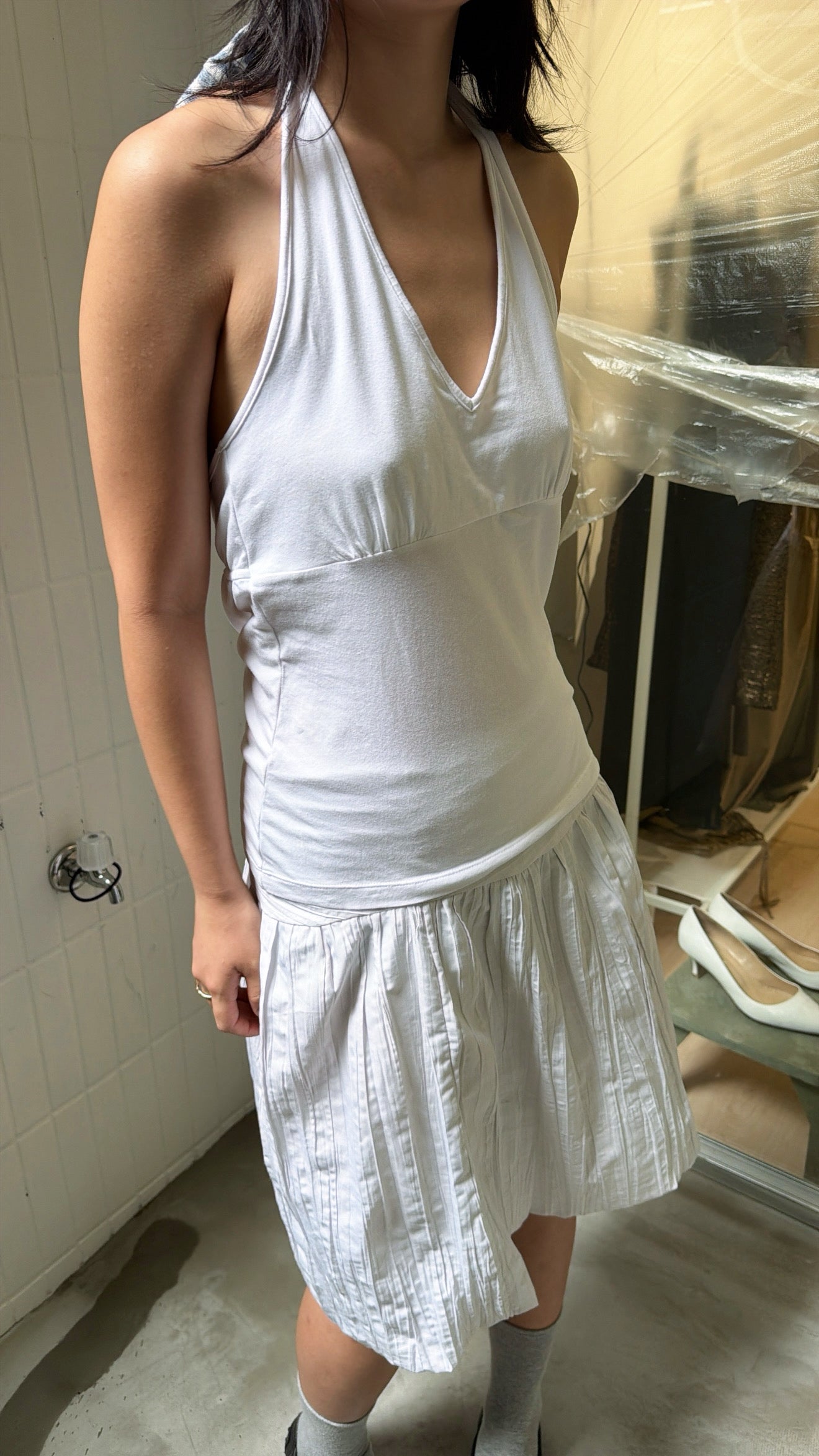 White Cotton Top