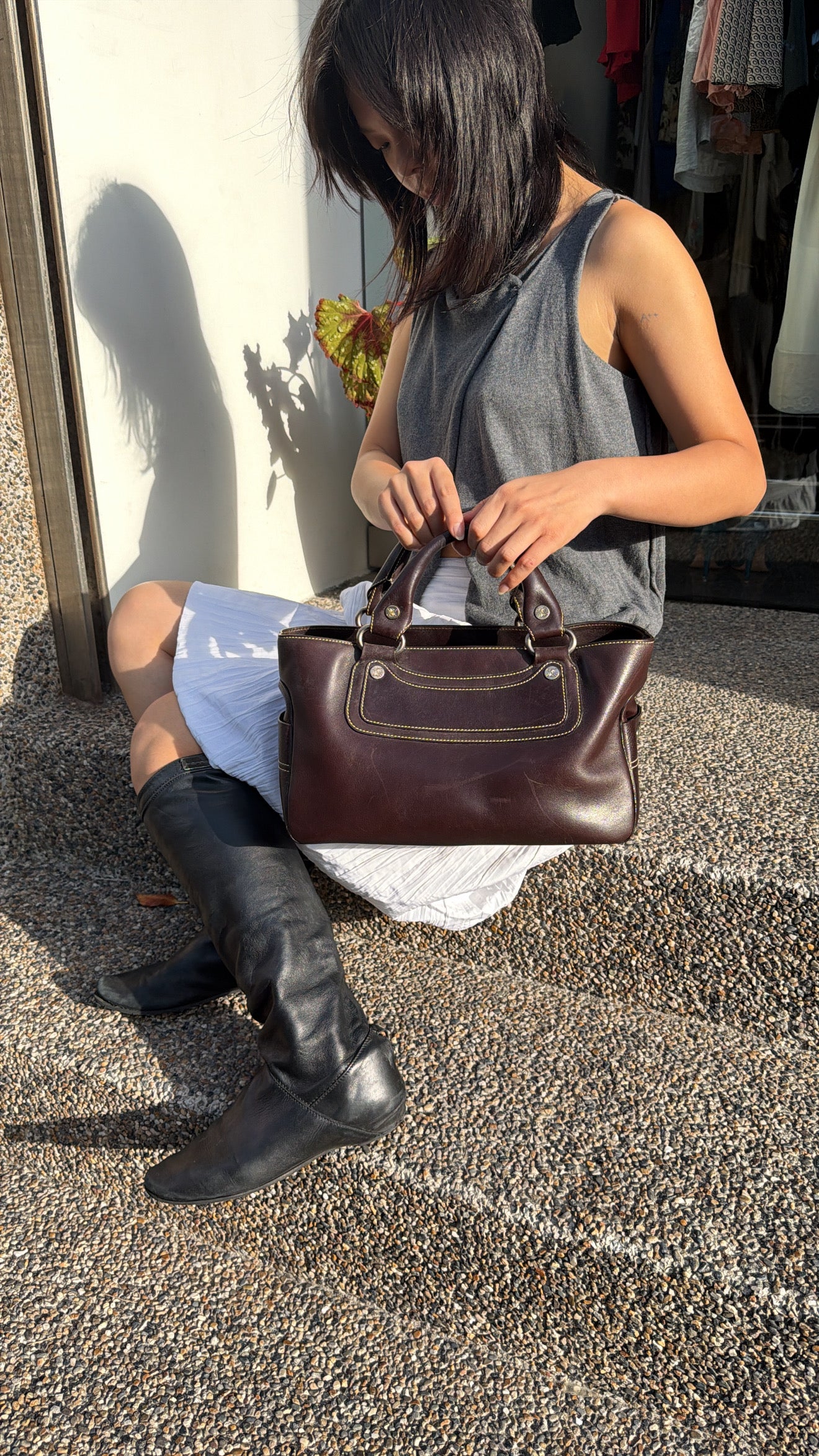 Celine Brown Boogie Bag