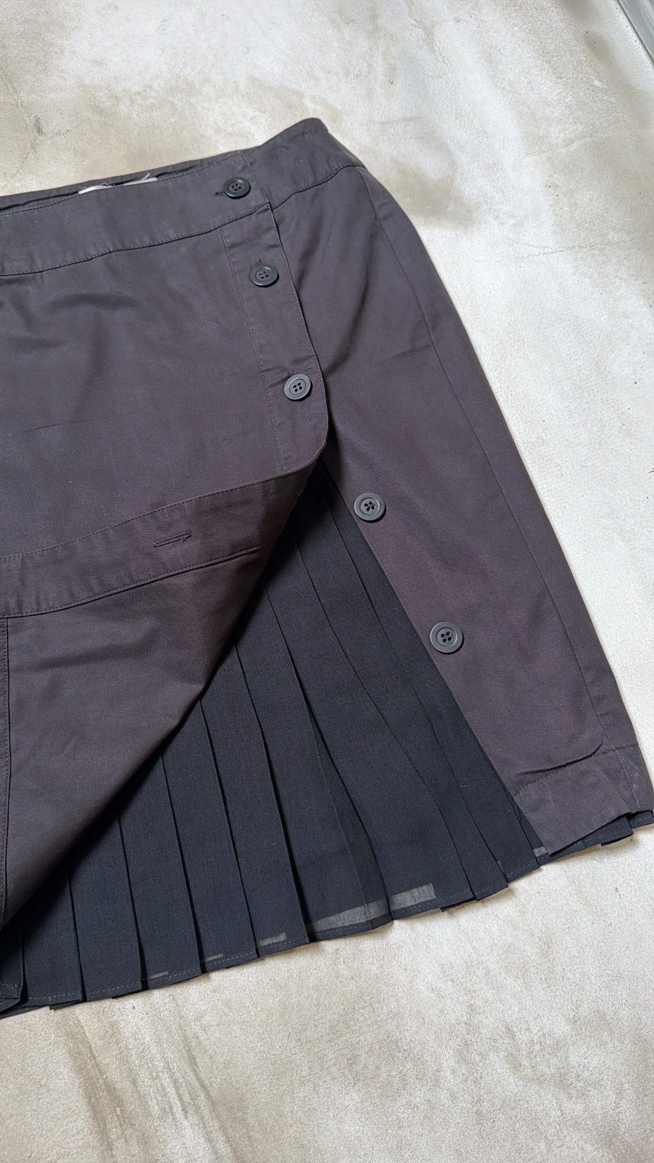SPORTMAX Button-Detail Midi Skirt