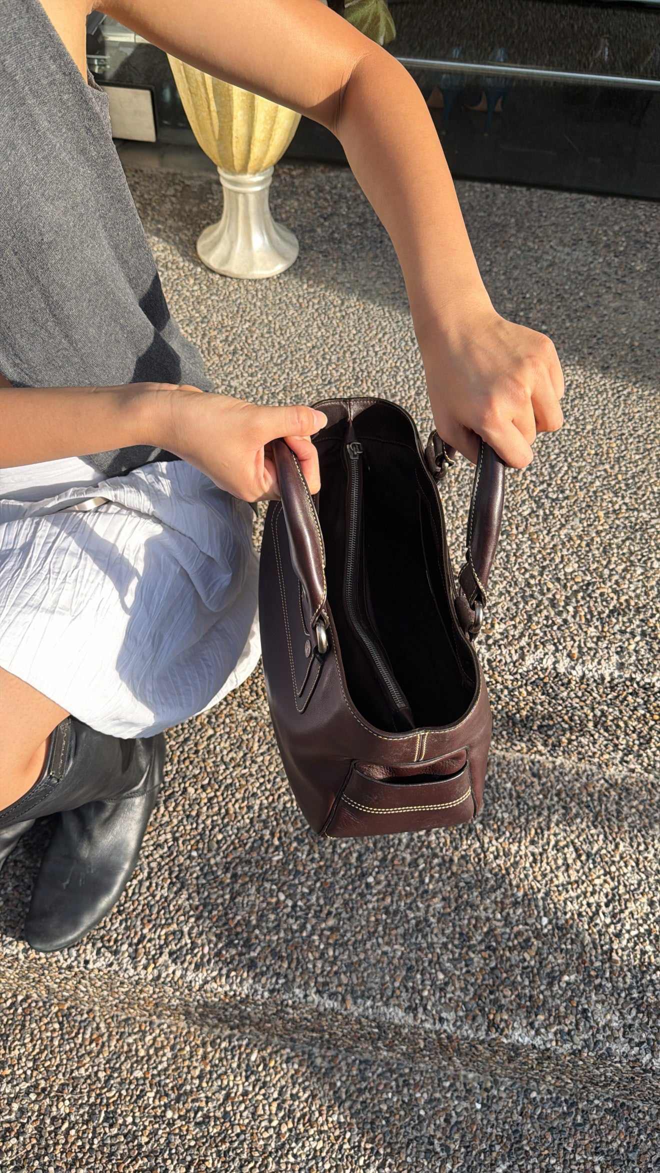 Celine Brown Boogie Bag