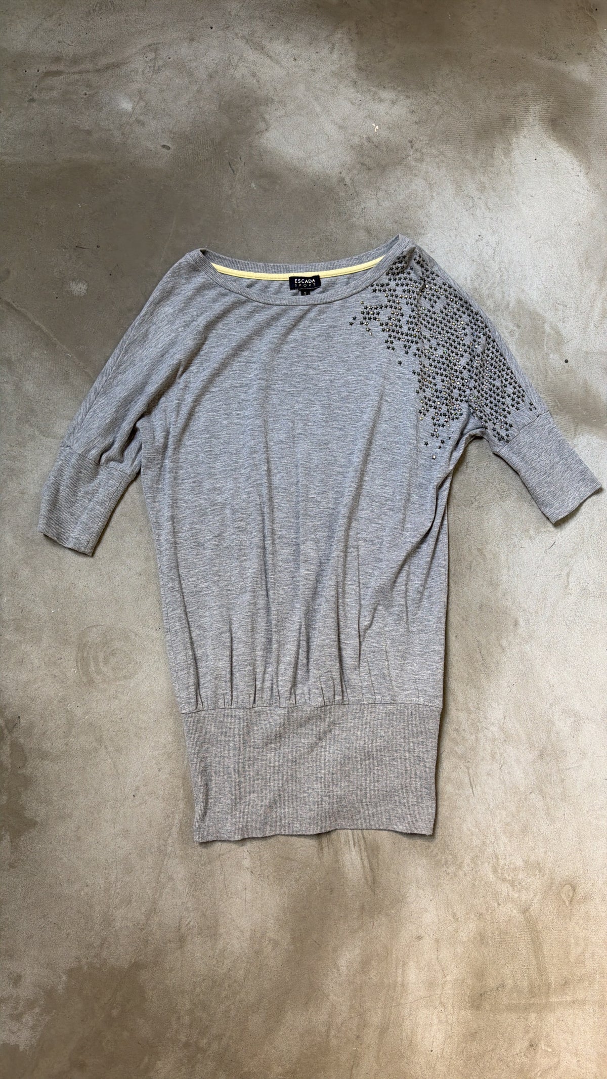 Grey Knit Top
