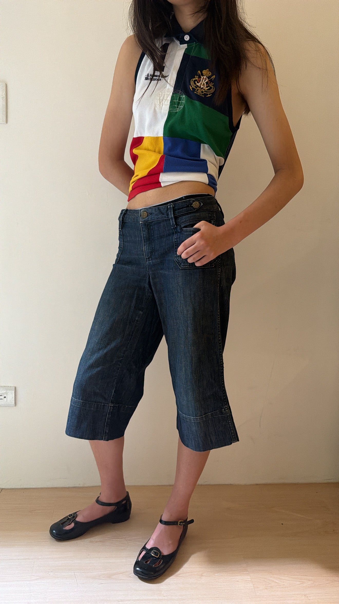 Marc Jacobs Denim Capri Pants