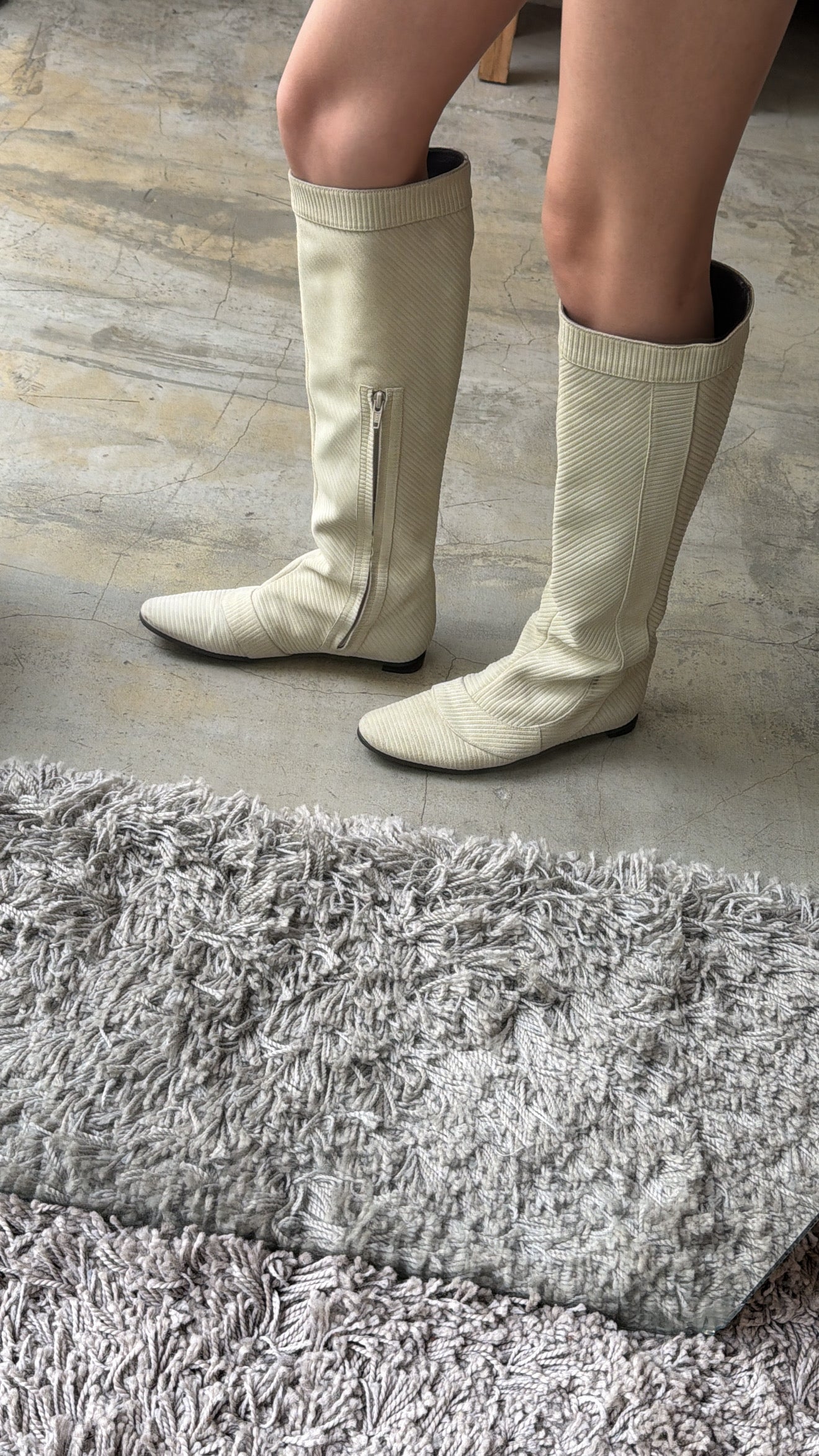 Bruno Frisoni White Boots