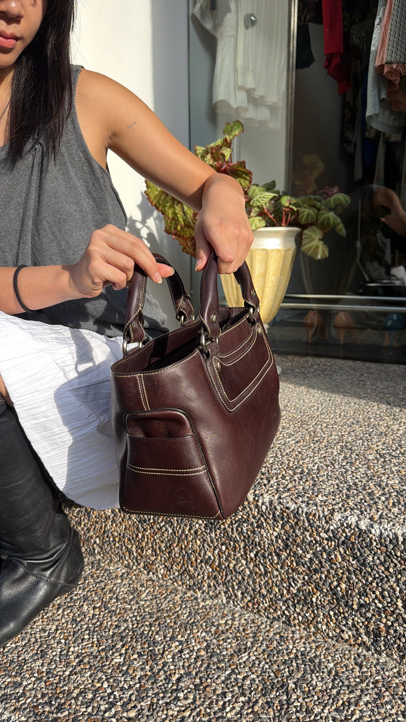 Celine Brown Boogie Bag