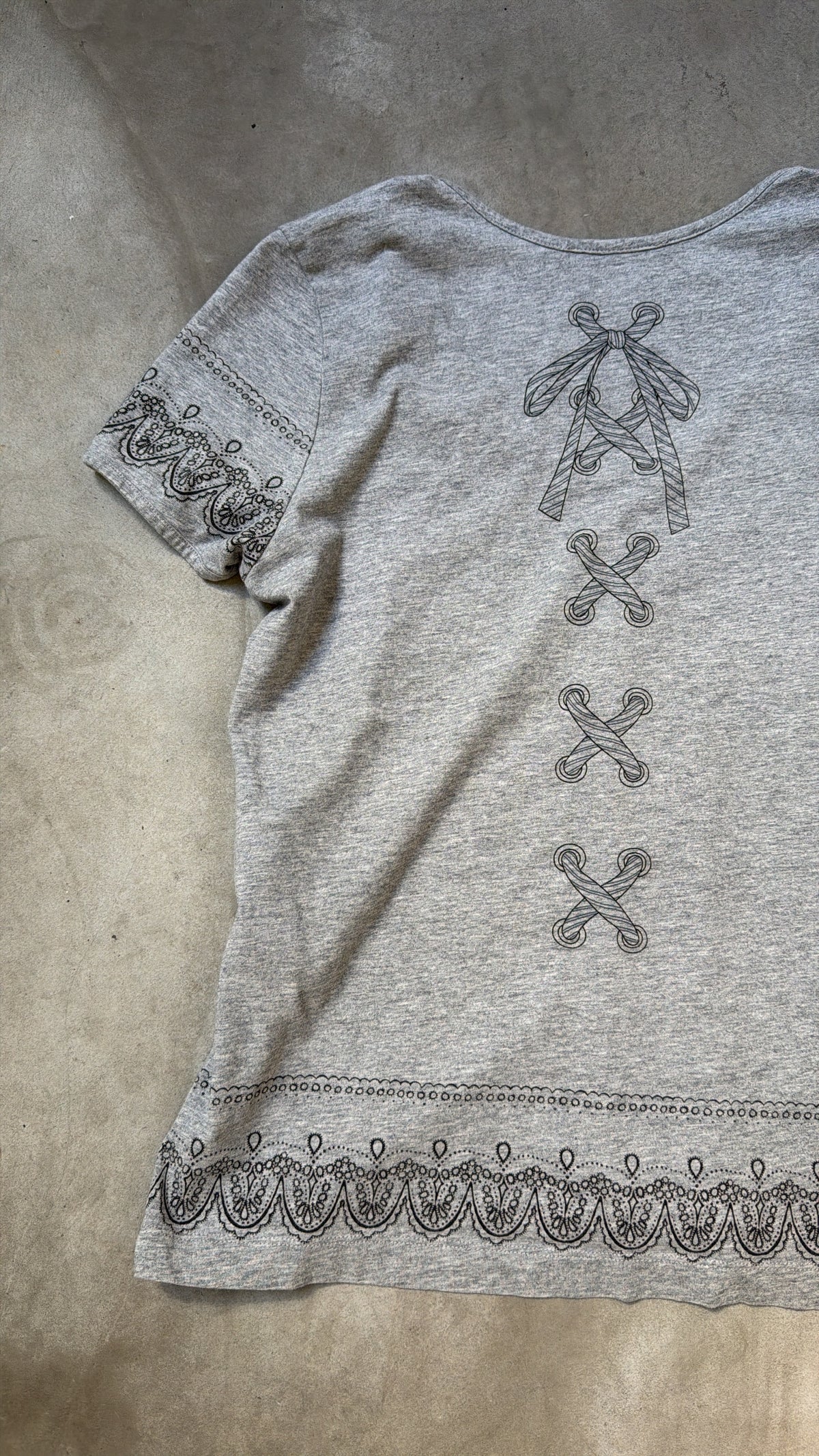 See by Chloé Lace Print Tee