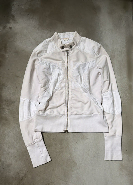 NYC White Zip-Up Jacket