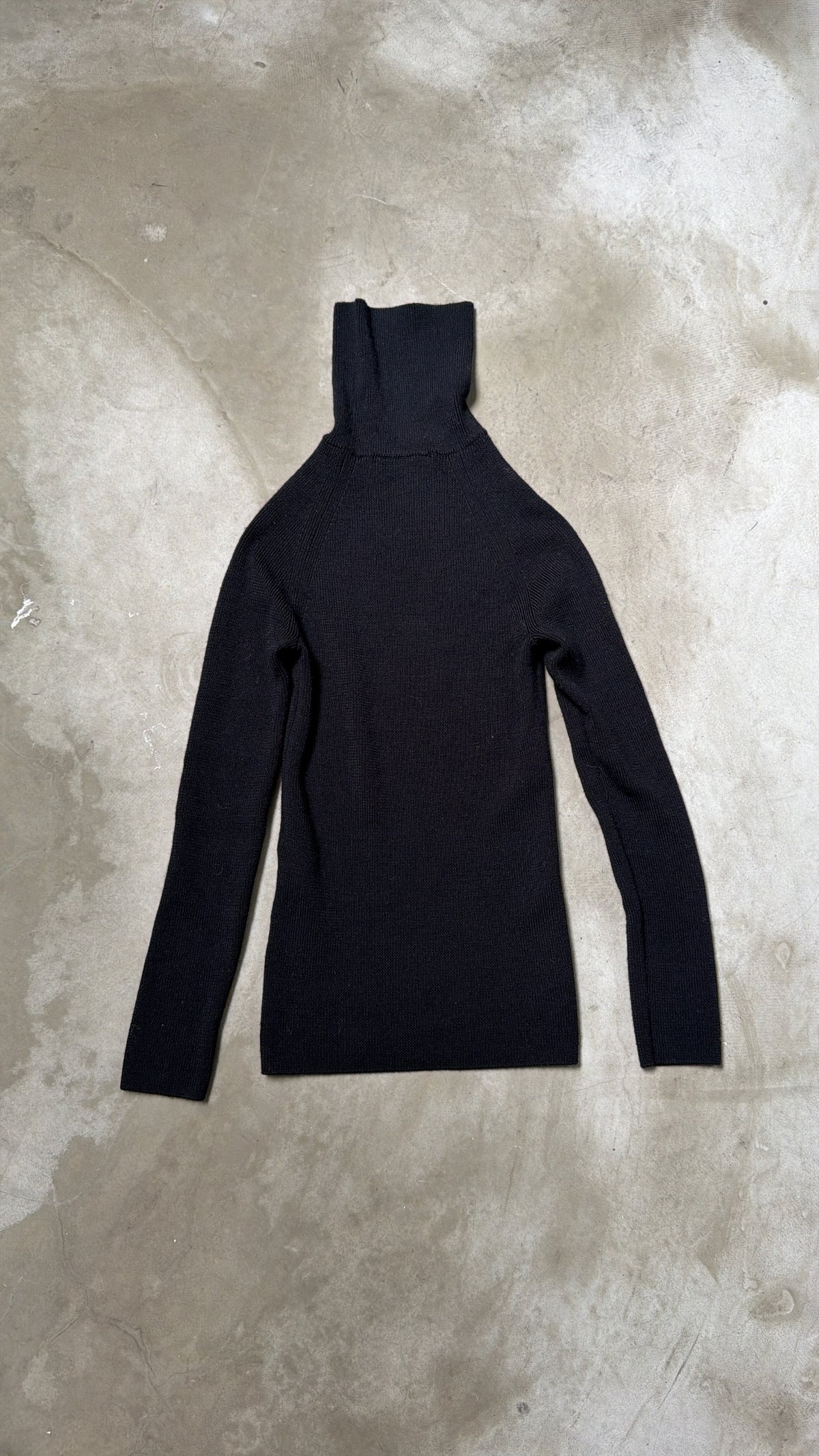 LIMI Feu Black Turtleneck Knit