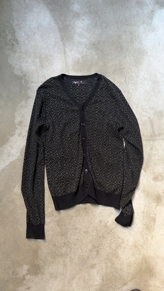 Agnes b. Black Knit Cardigan