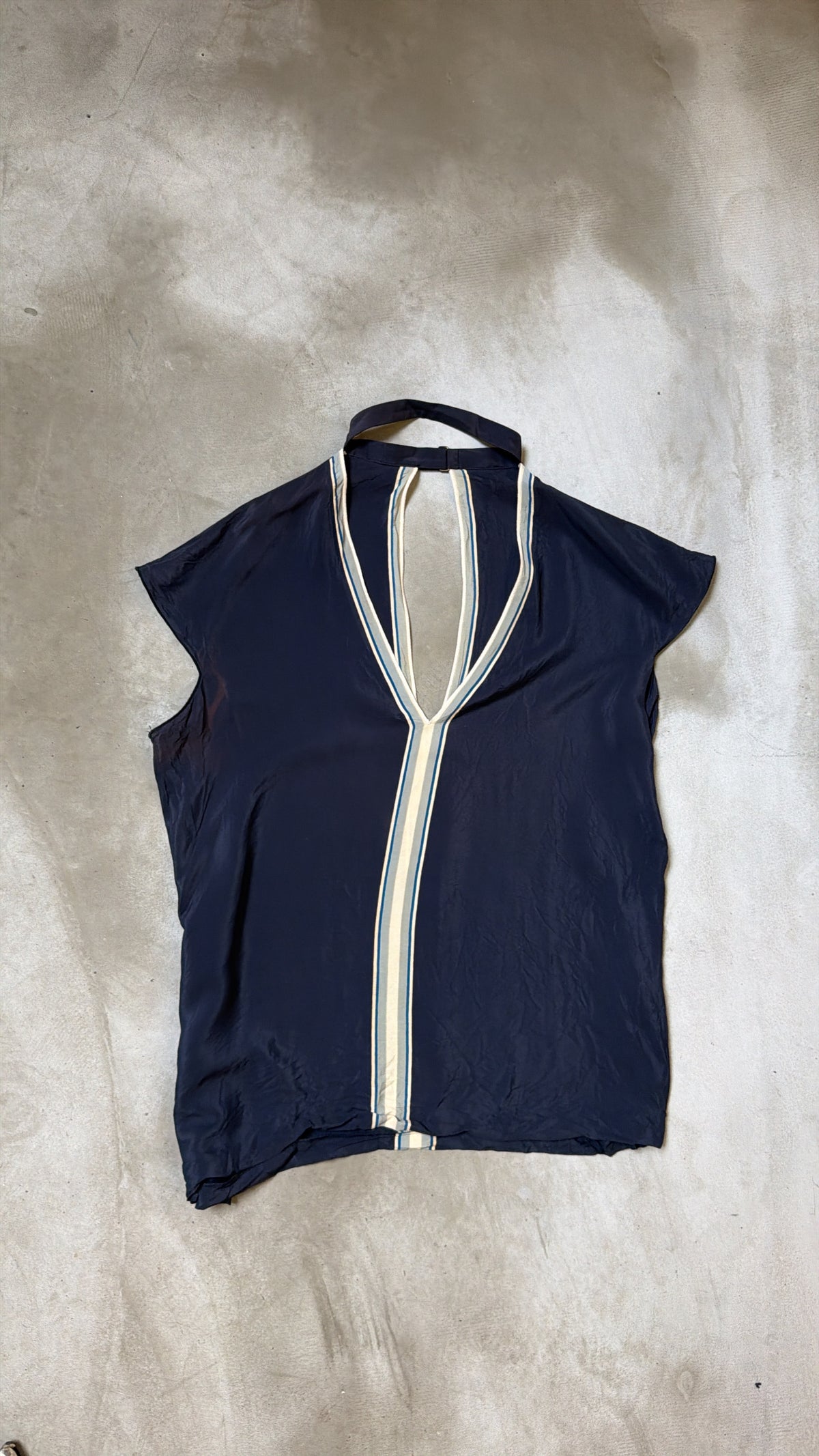 Italian Made Choker Detail Top