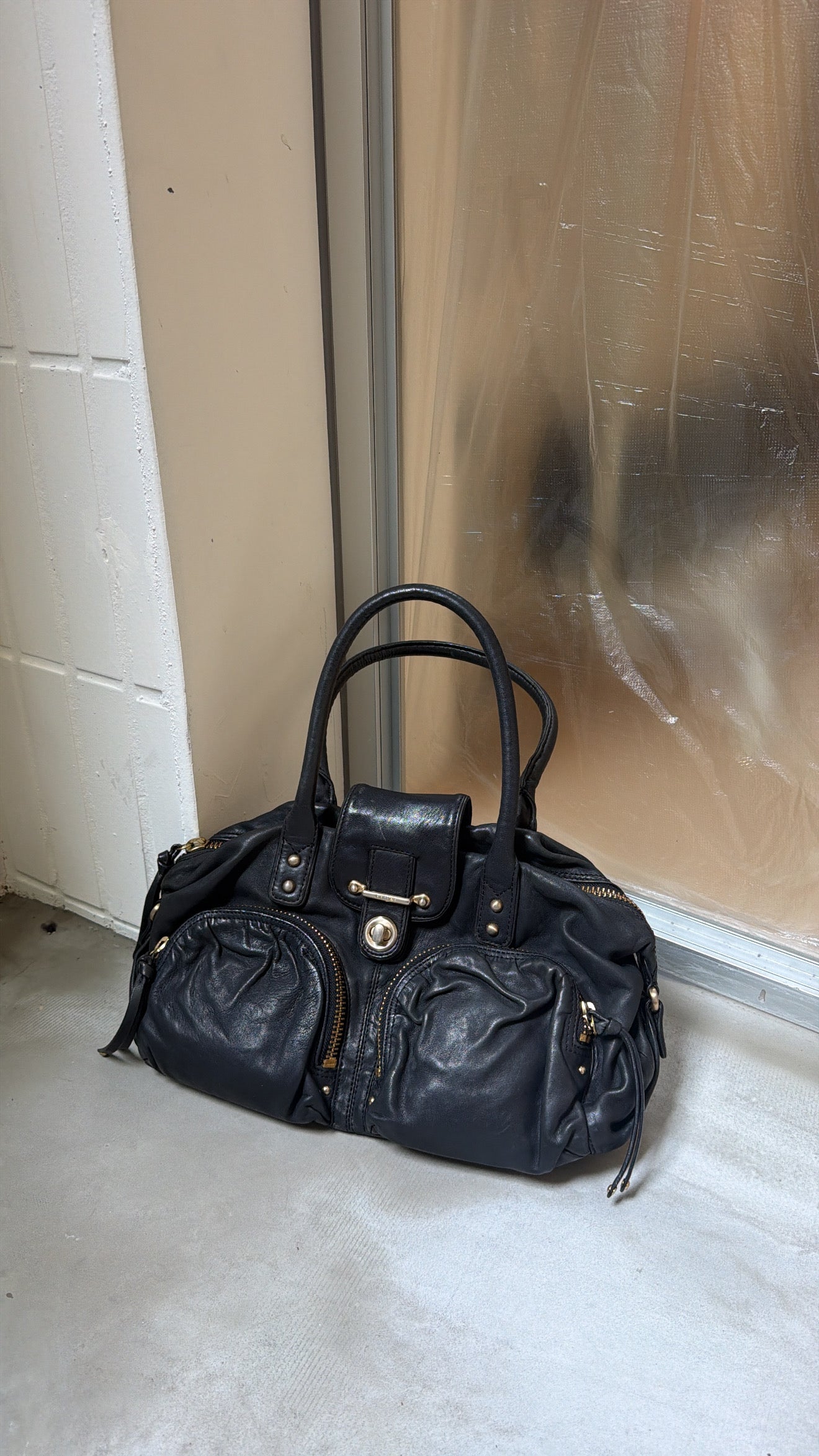 Botkier Black Leather Bag