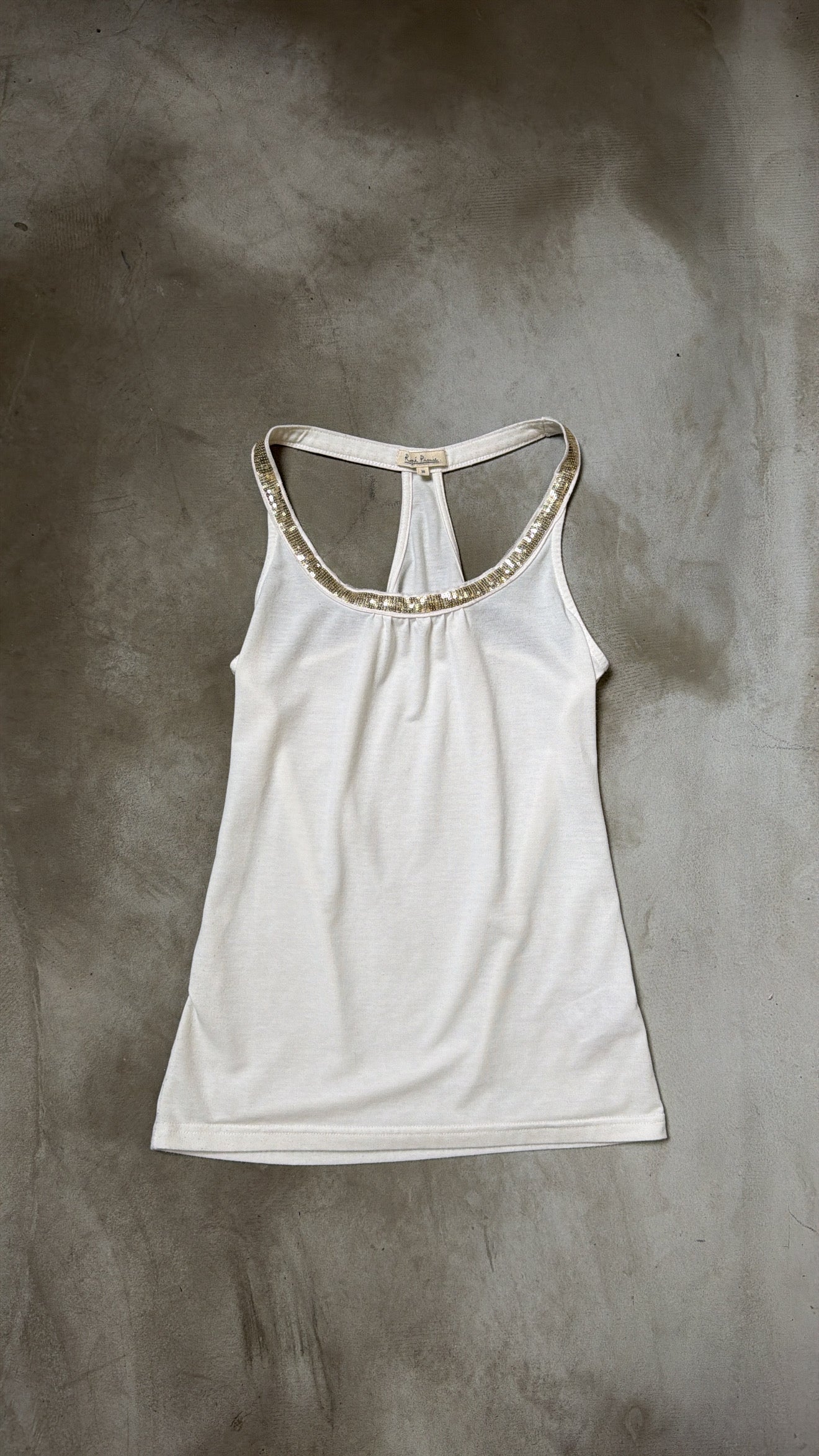 Gold Sequin Top