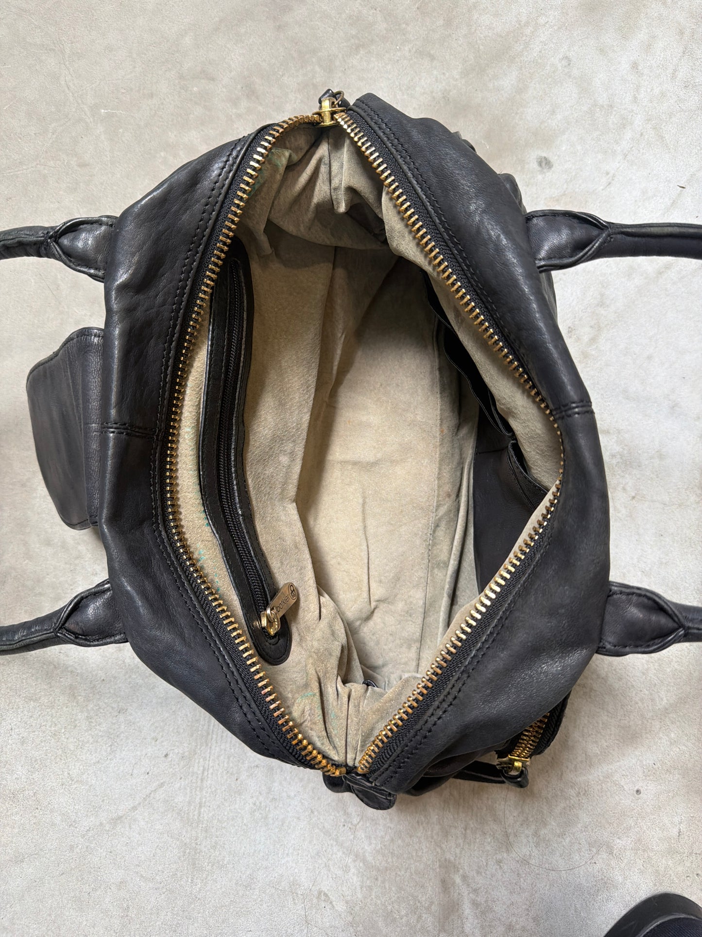 Botkier Black Leather Bag