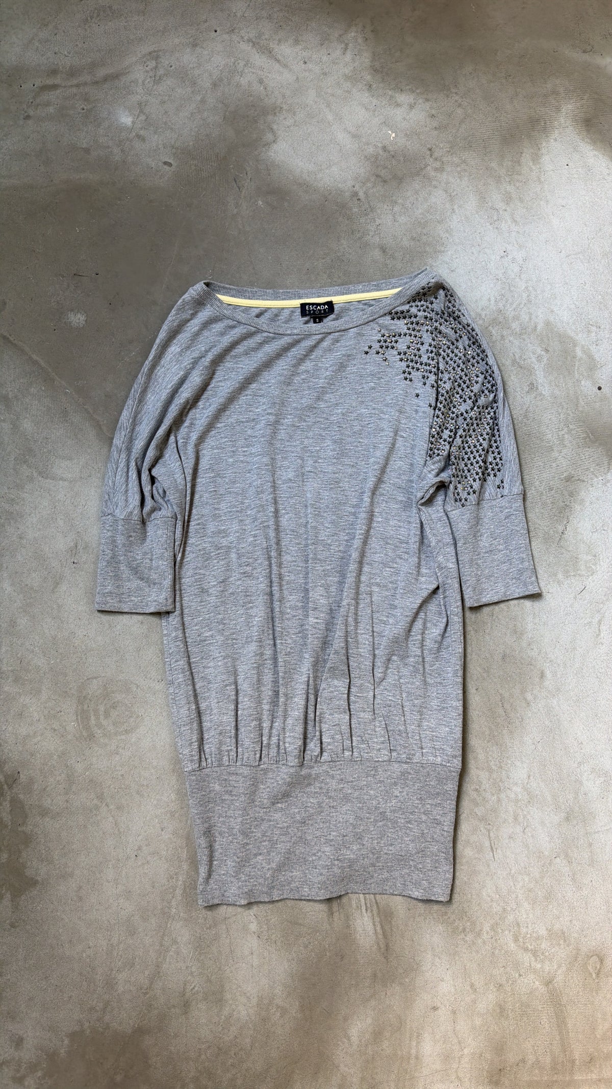 Grey Knit Top