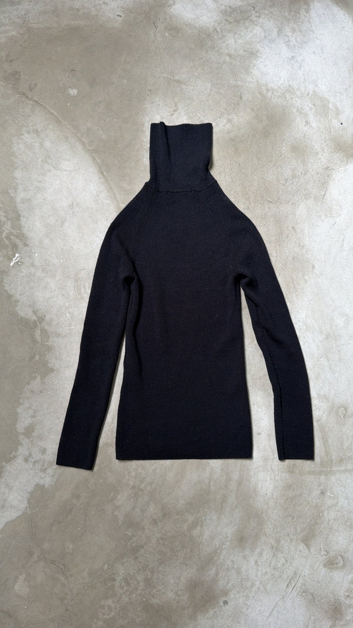 LIMI Feu Black Turtleneck Knit