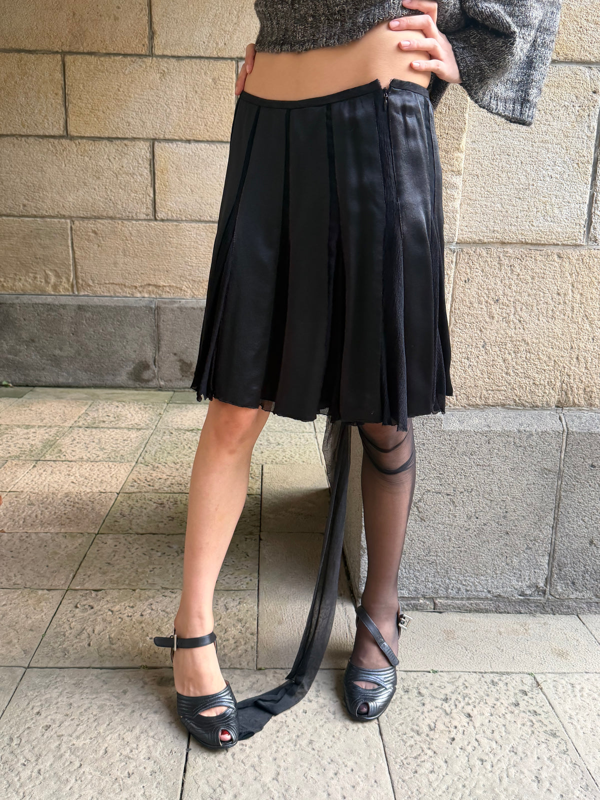 Moschino Black Skirt