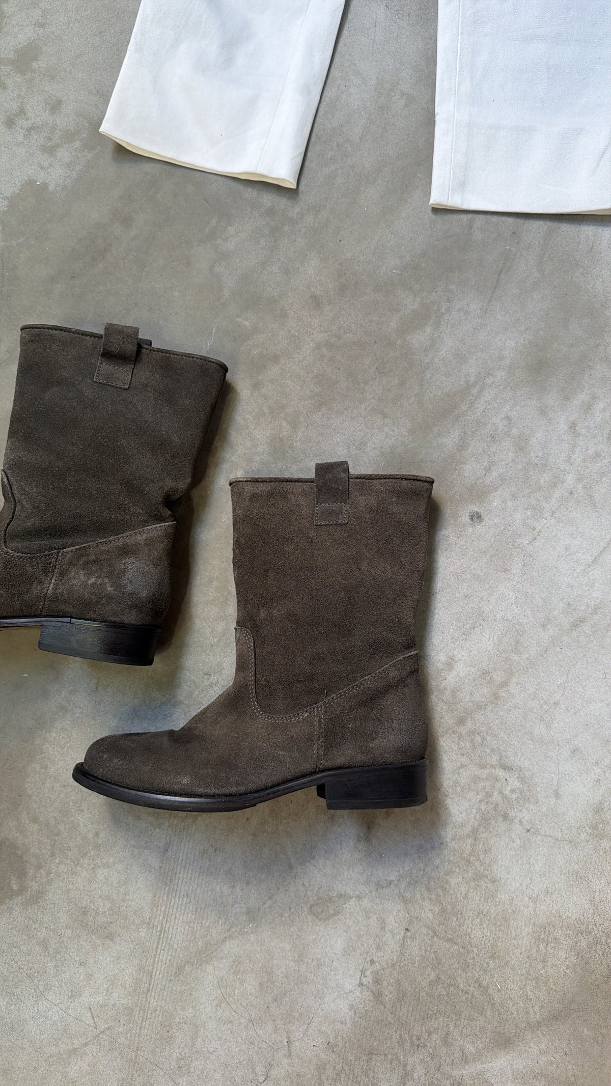 Made in Italy Suede Ankle Boots