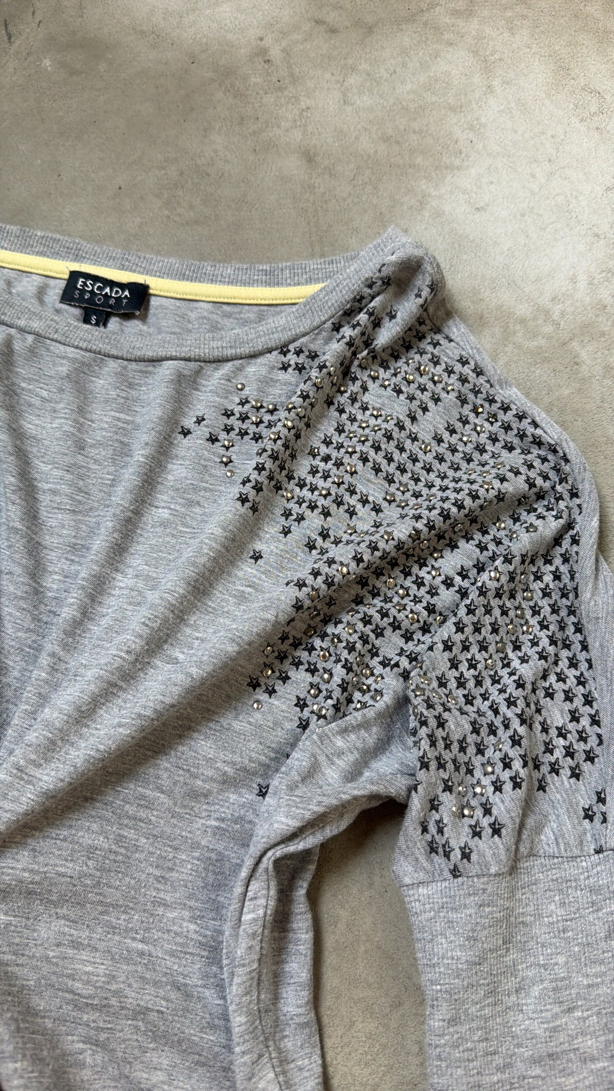 Grey Knit Top