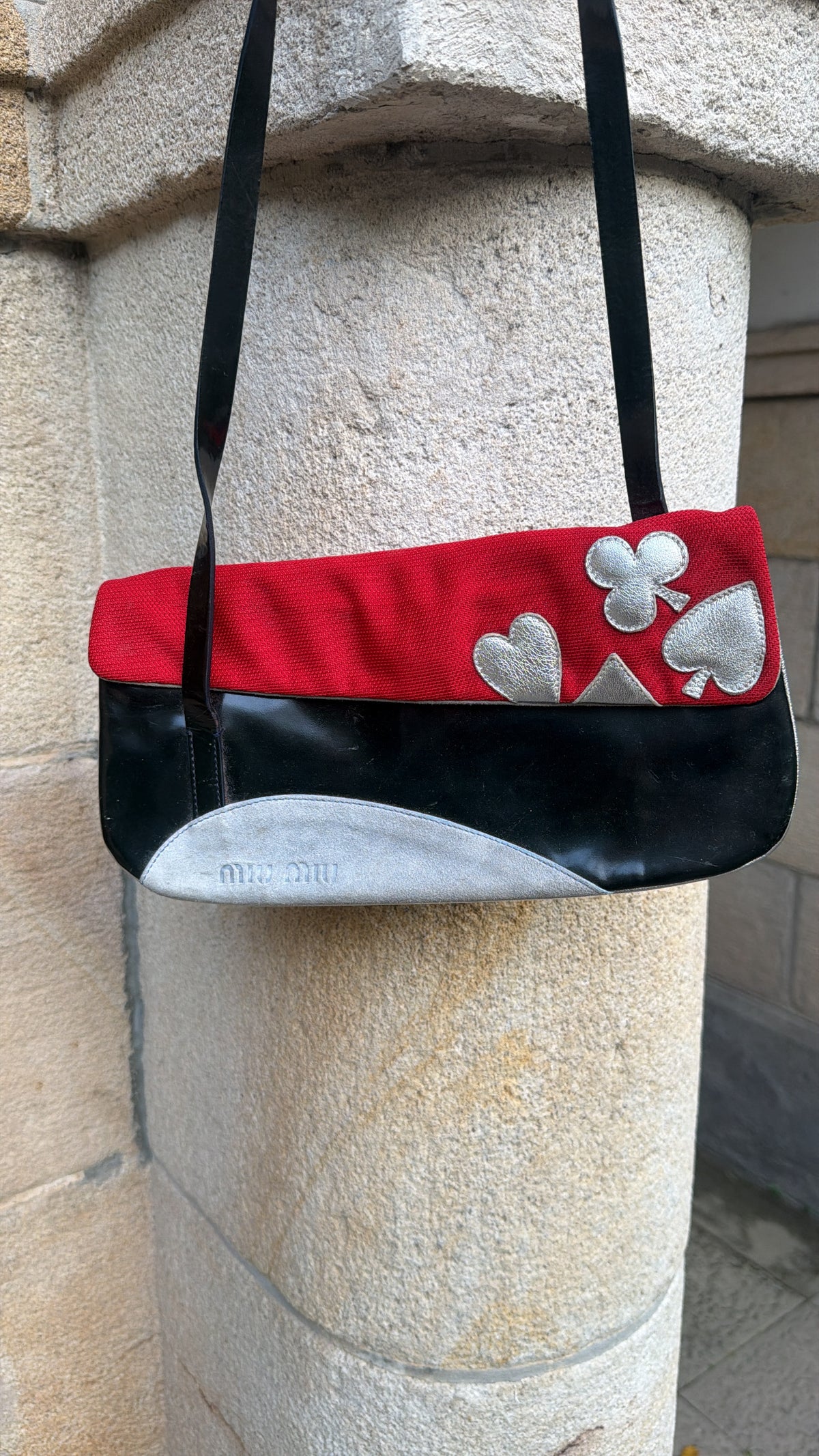 AW1999 MIU MIU Poker Shoulder Bag
