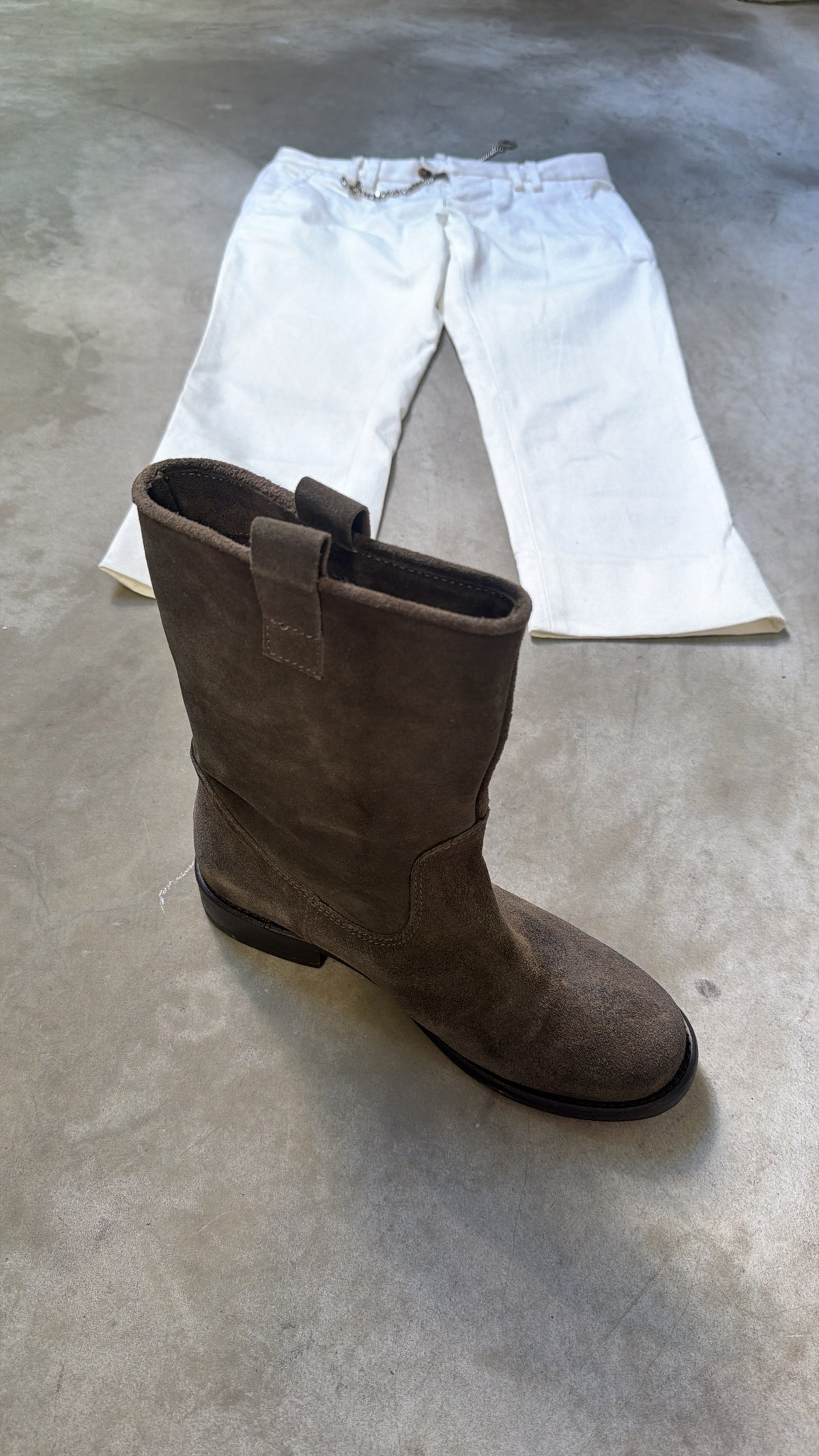 Made in Italy Suede Ankle Boots