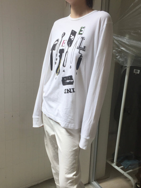 DIESEL Tool Print Long Sleeve Tee