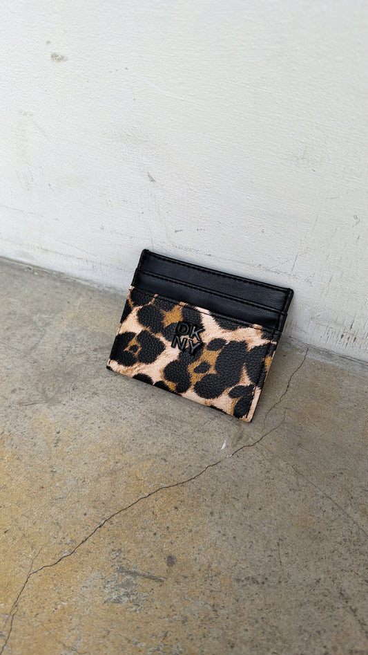 DKNY Leopard Print Card Holder 豹紋卡夾