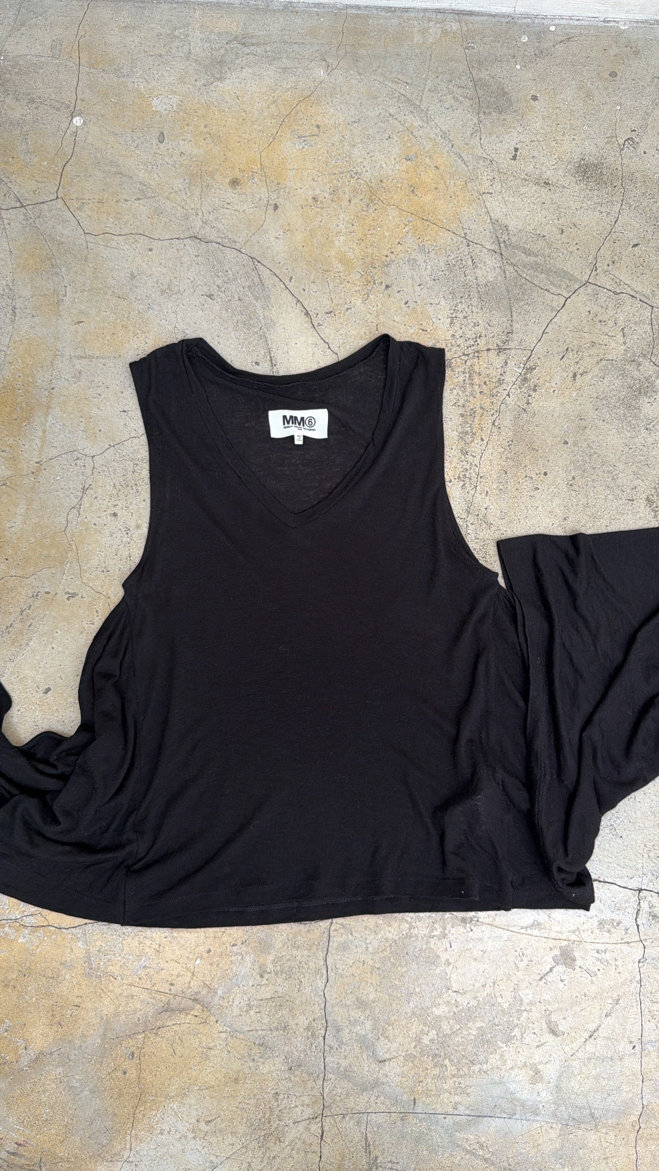 MM6 Convertible Draped Tank