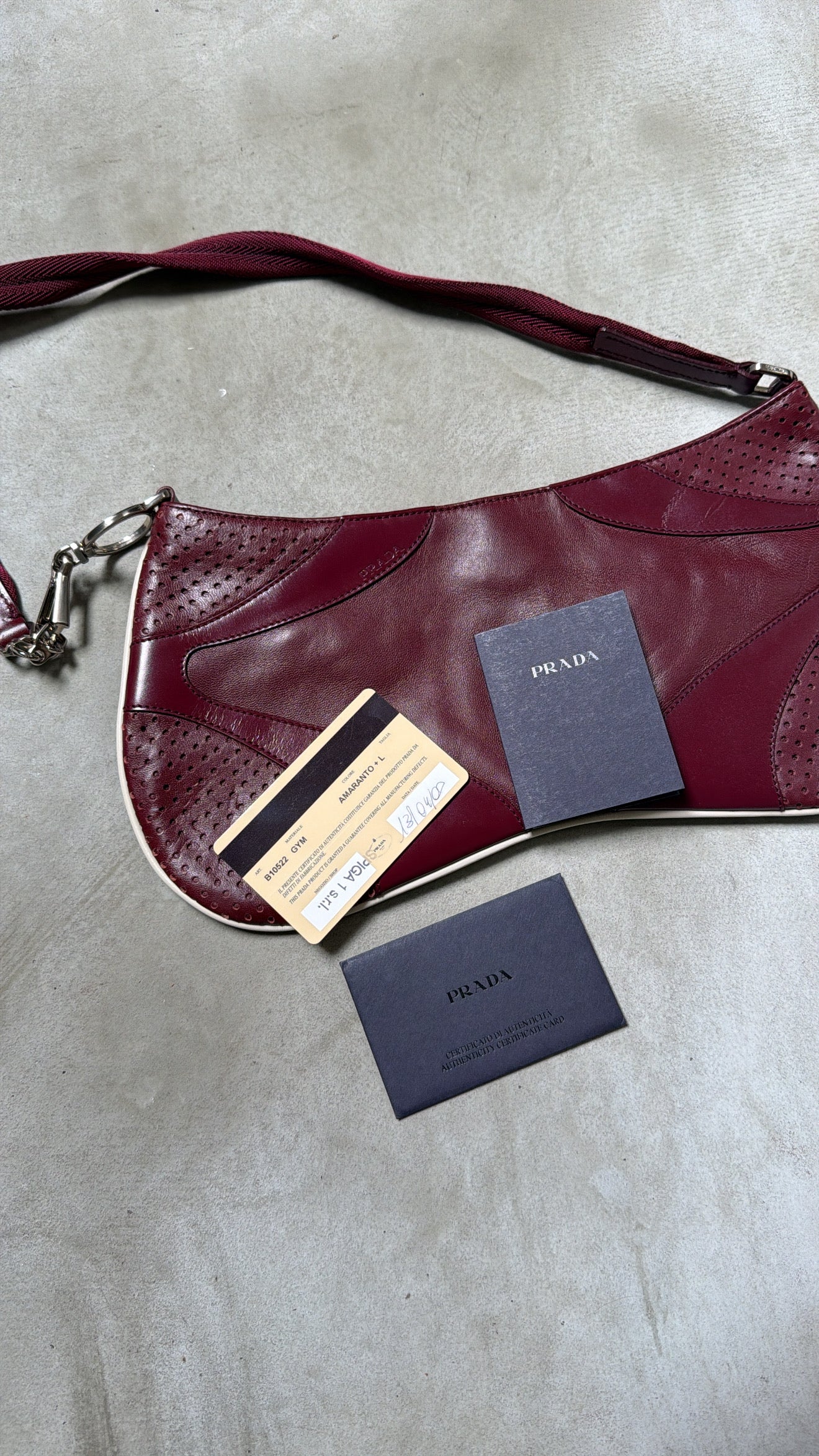Prada SS 2000 Leather Bag