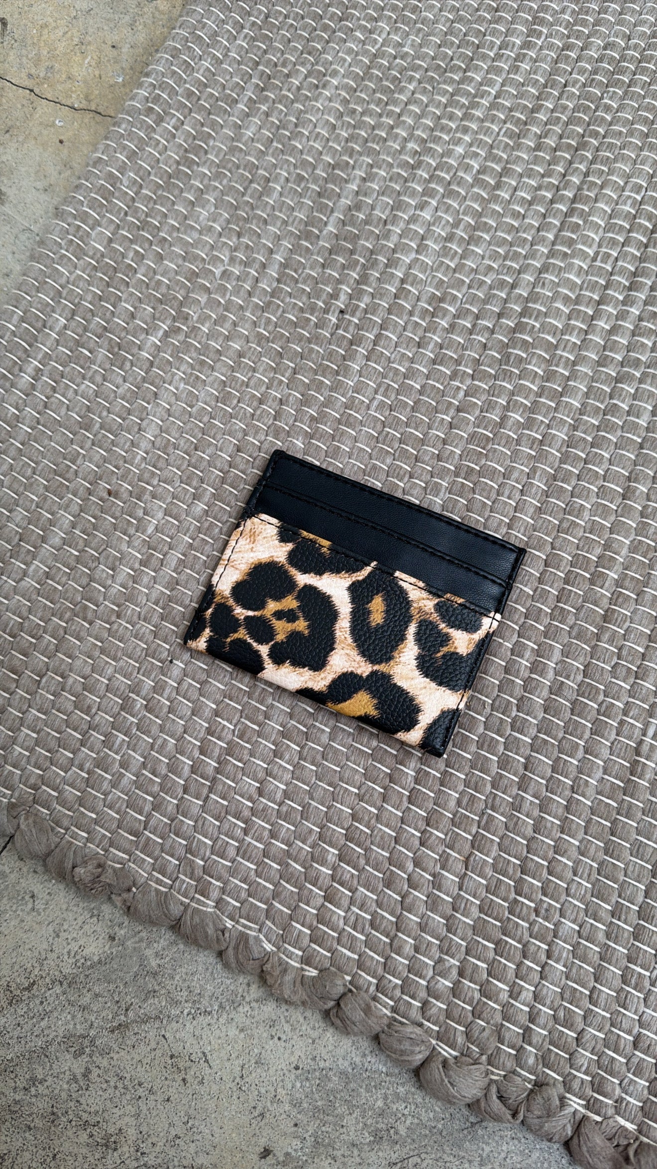 DKNY Leopard Print Card Holder 豹紋卡夾