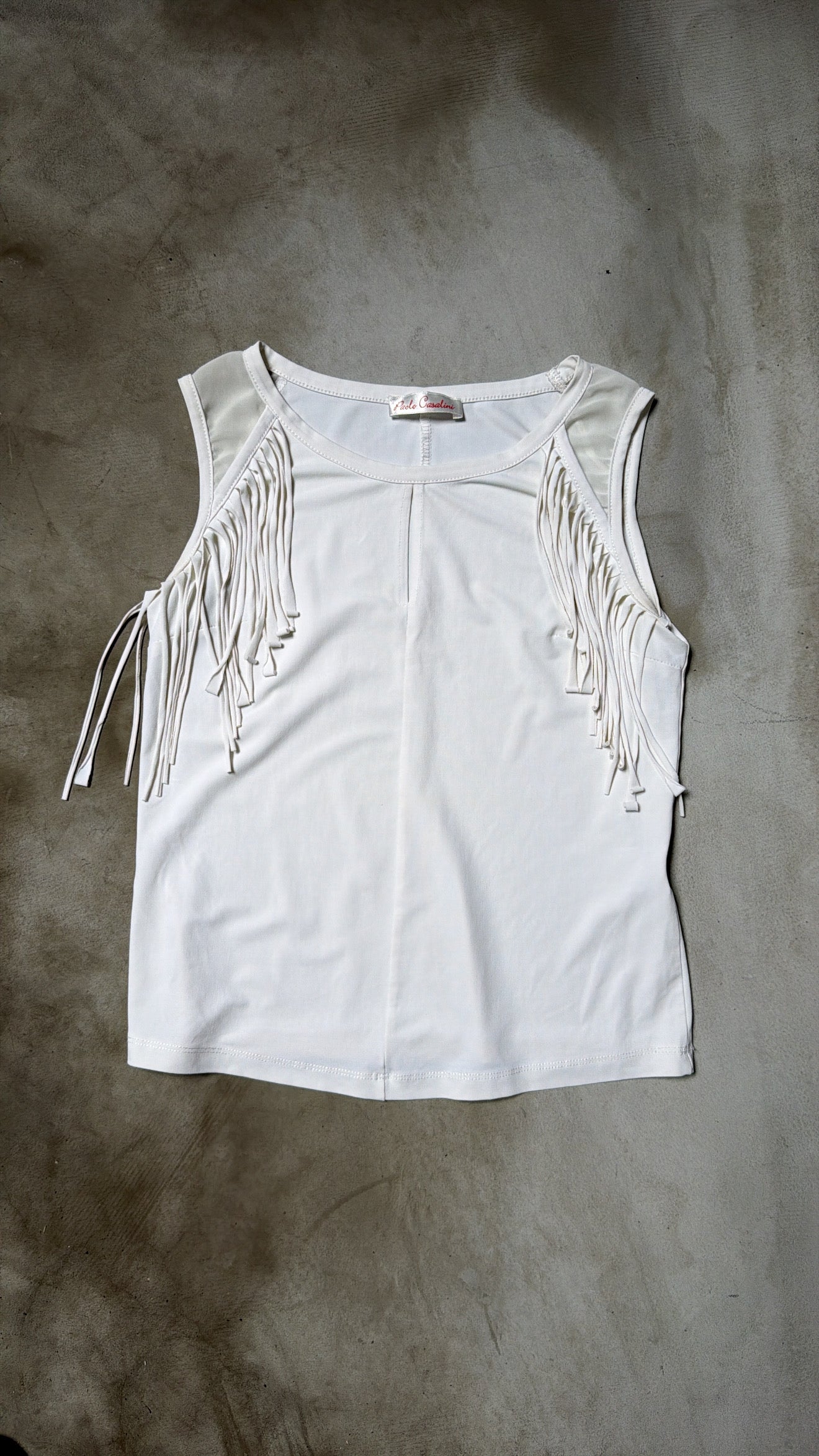 Paolo Casalini White Tank Top